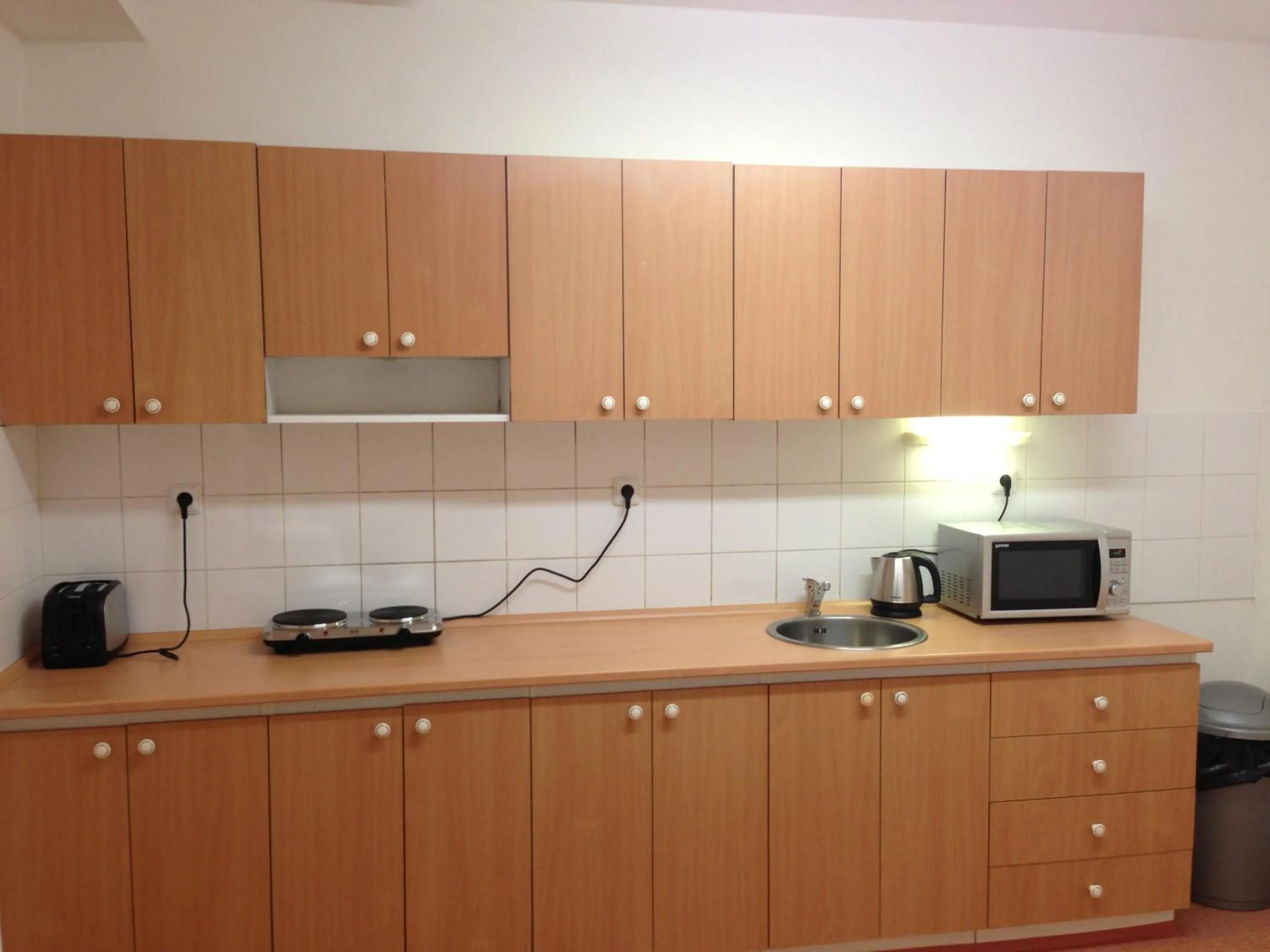 Kitchen or kitchenette in Hostel BOHEMIA