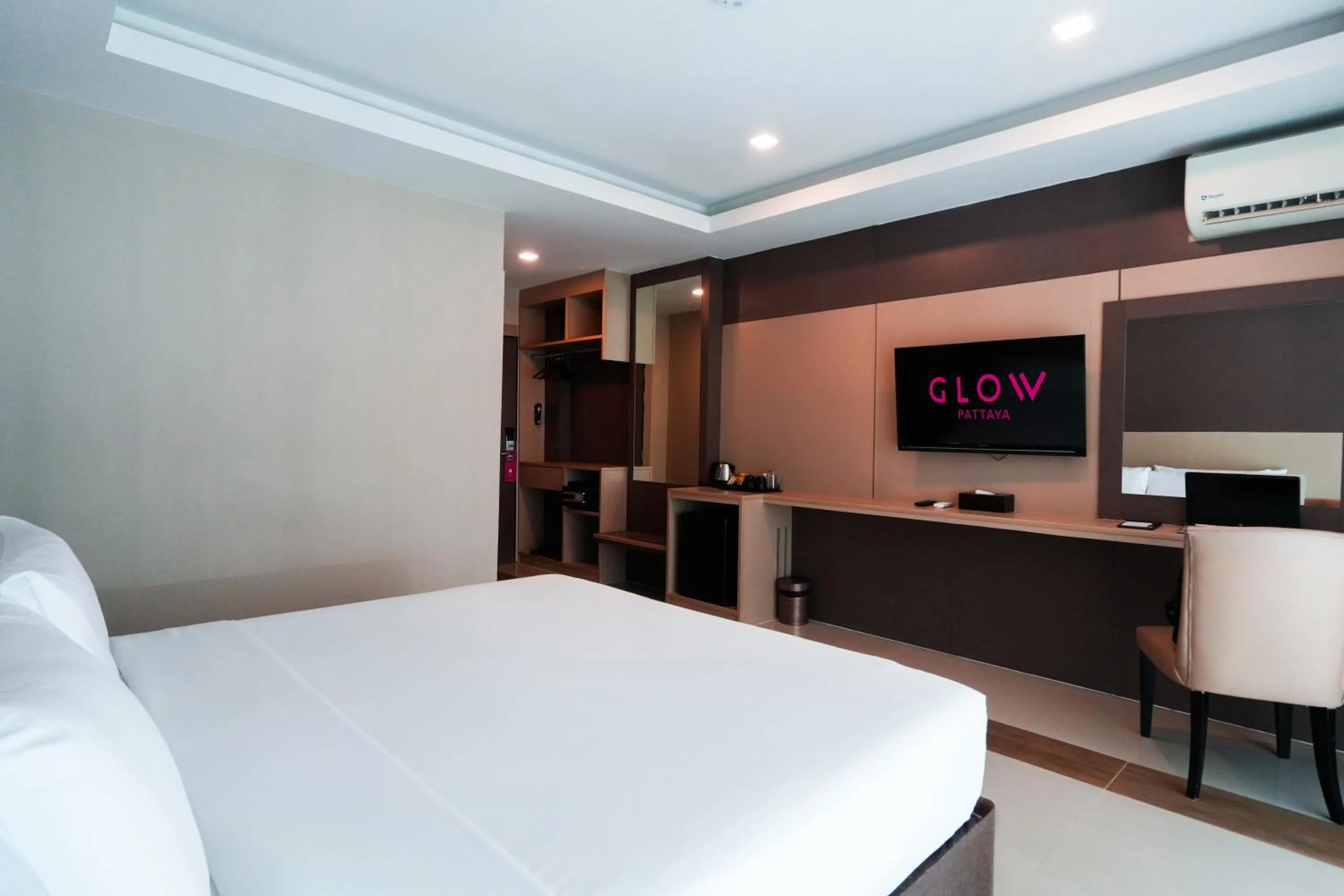 Bed in GLOW Pattaya