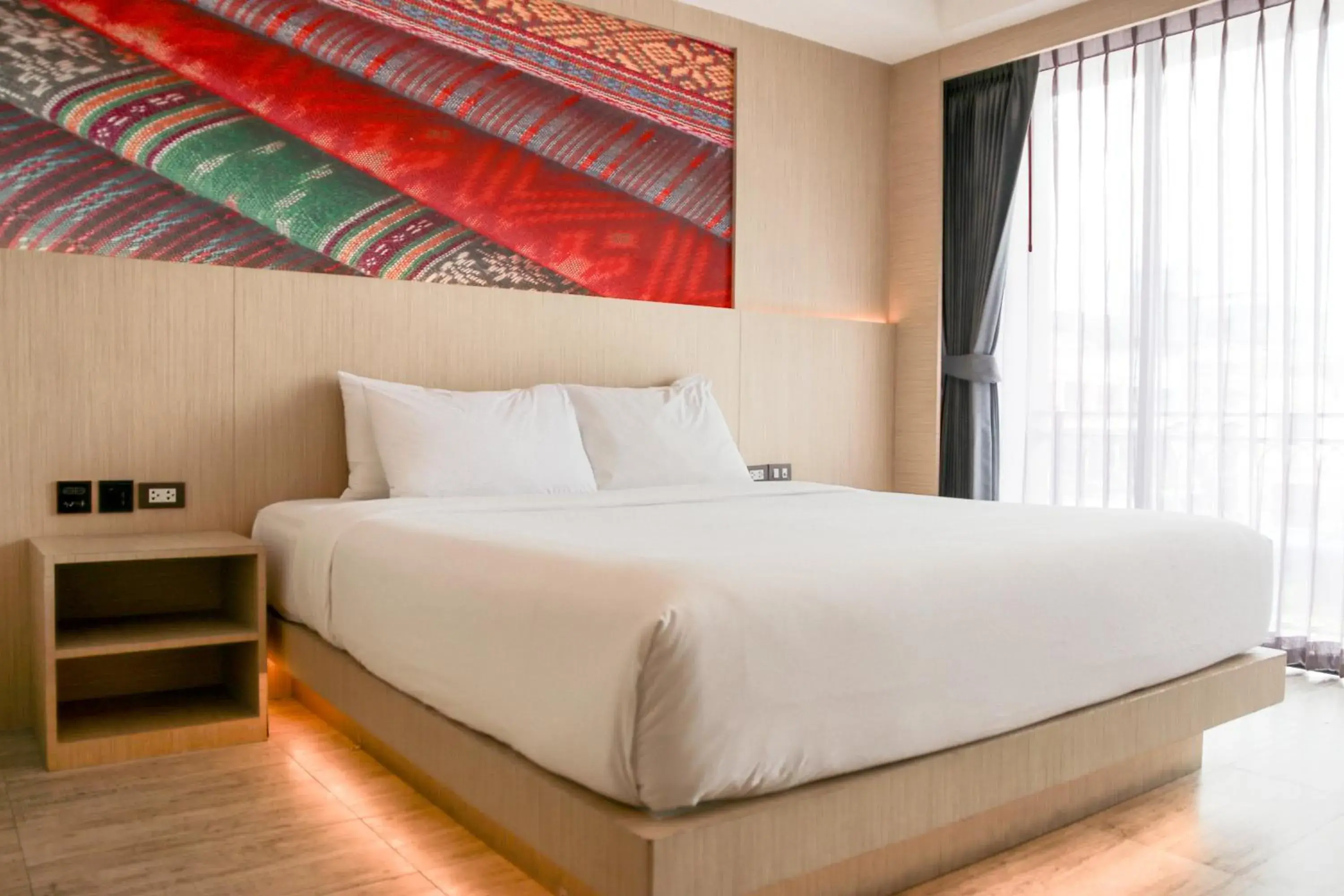 Superior King Room with City View in GLOW Pattaya Superior King Room with City View in GLOW Pattaya
