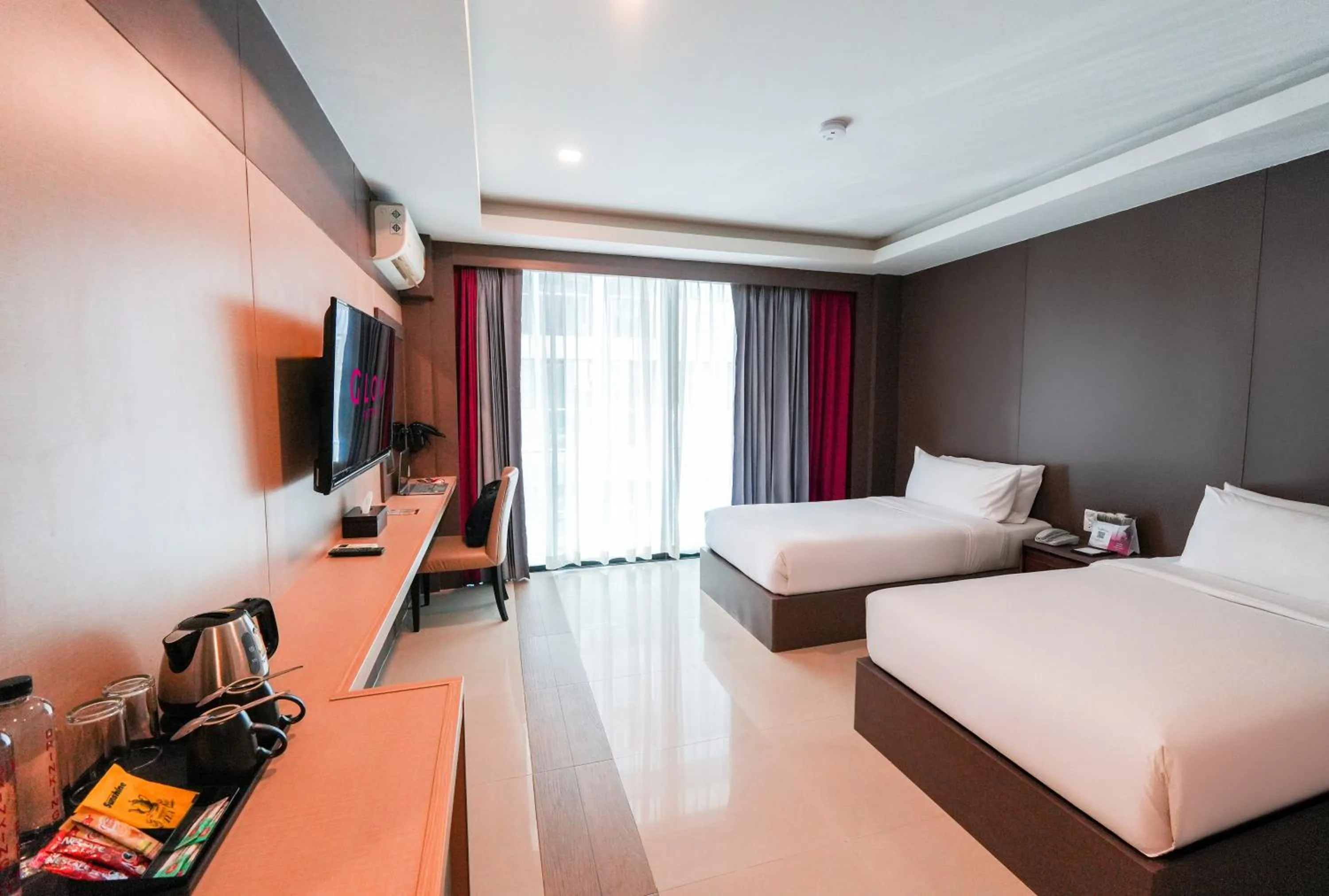 Bedroom, Bed in GLOW Pattaya