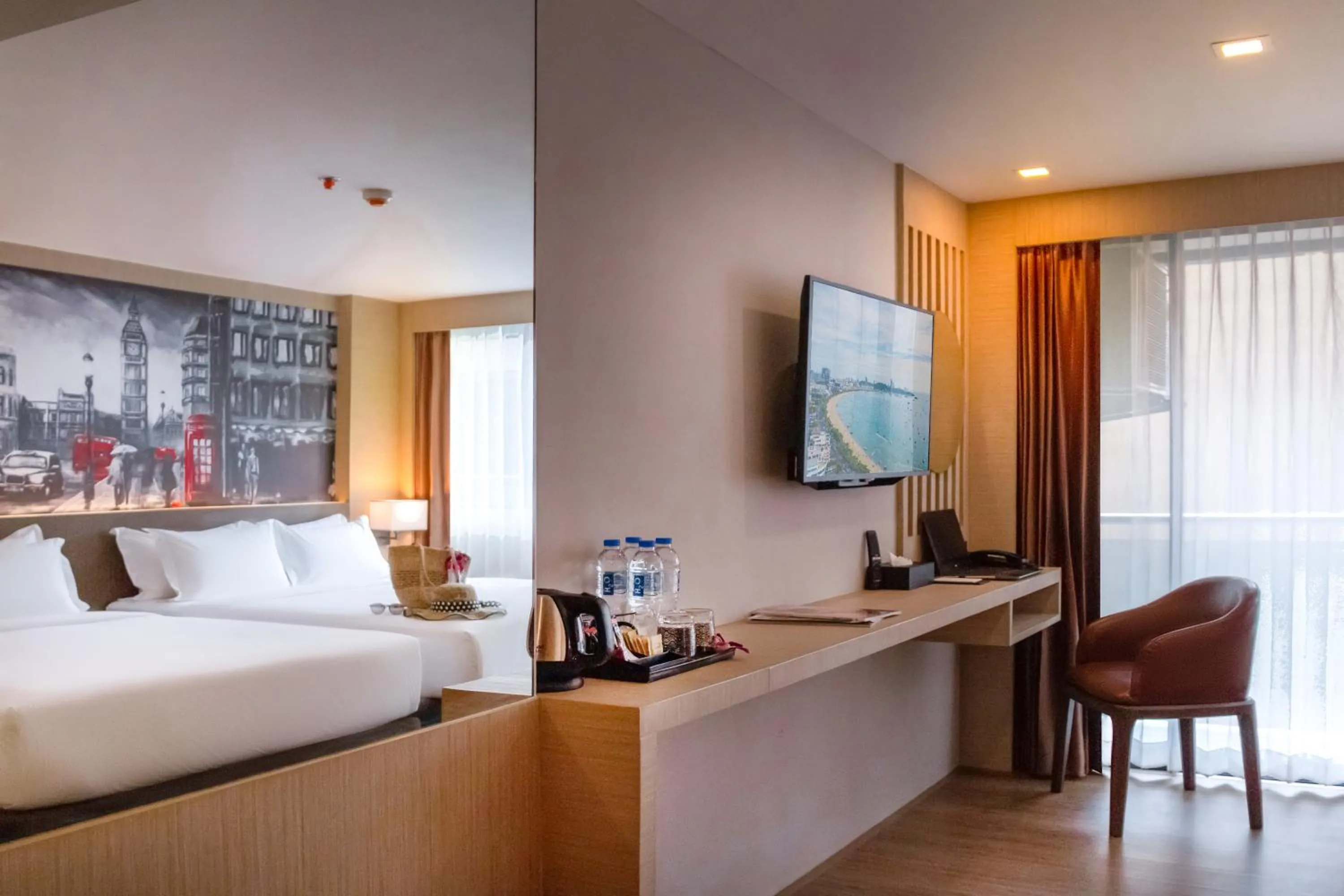 TV and multimedia, Bed in GLOW Pattaya