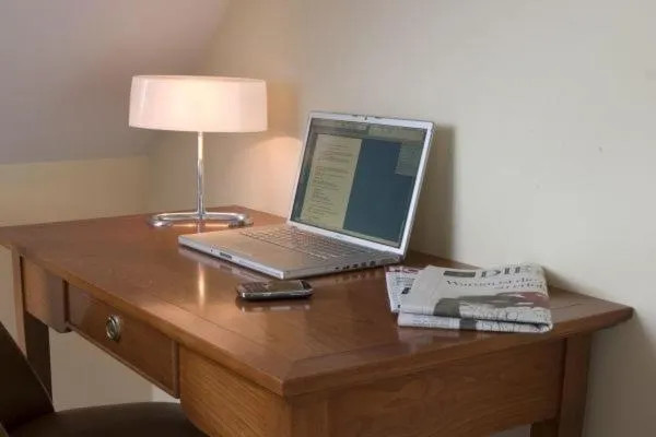 Seating area in Hotel Csejtei