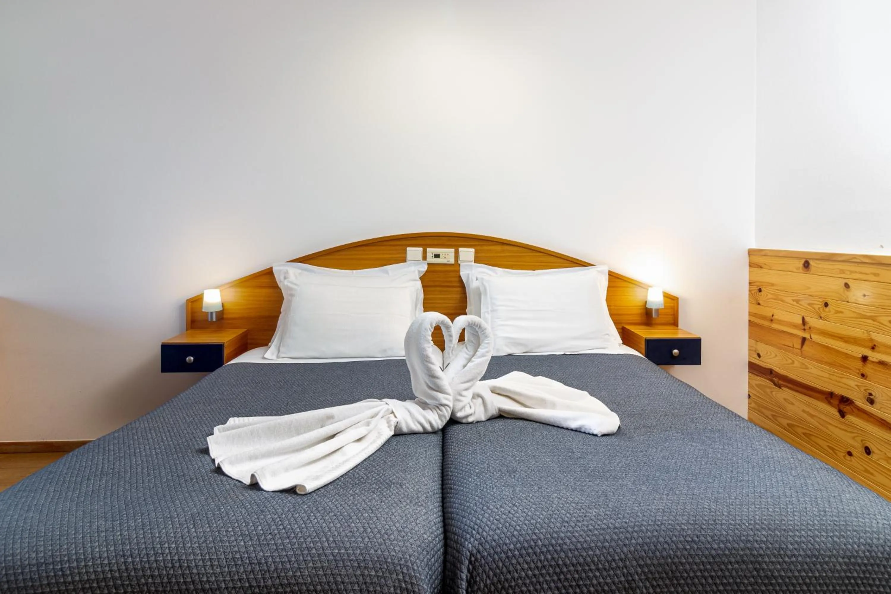 Bed in Albergaria Pedra D'Ouro