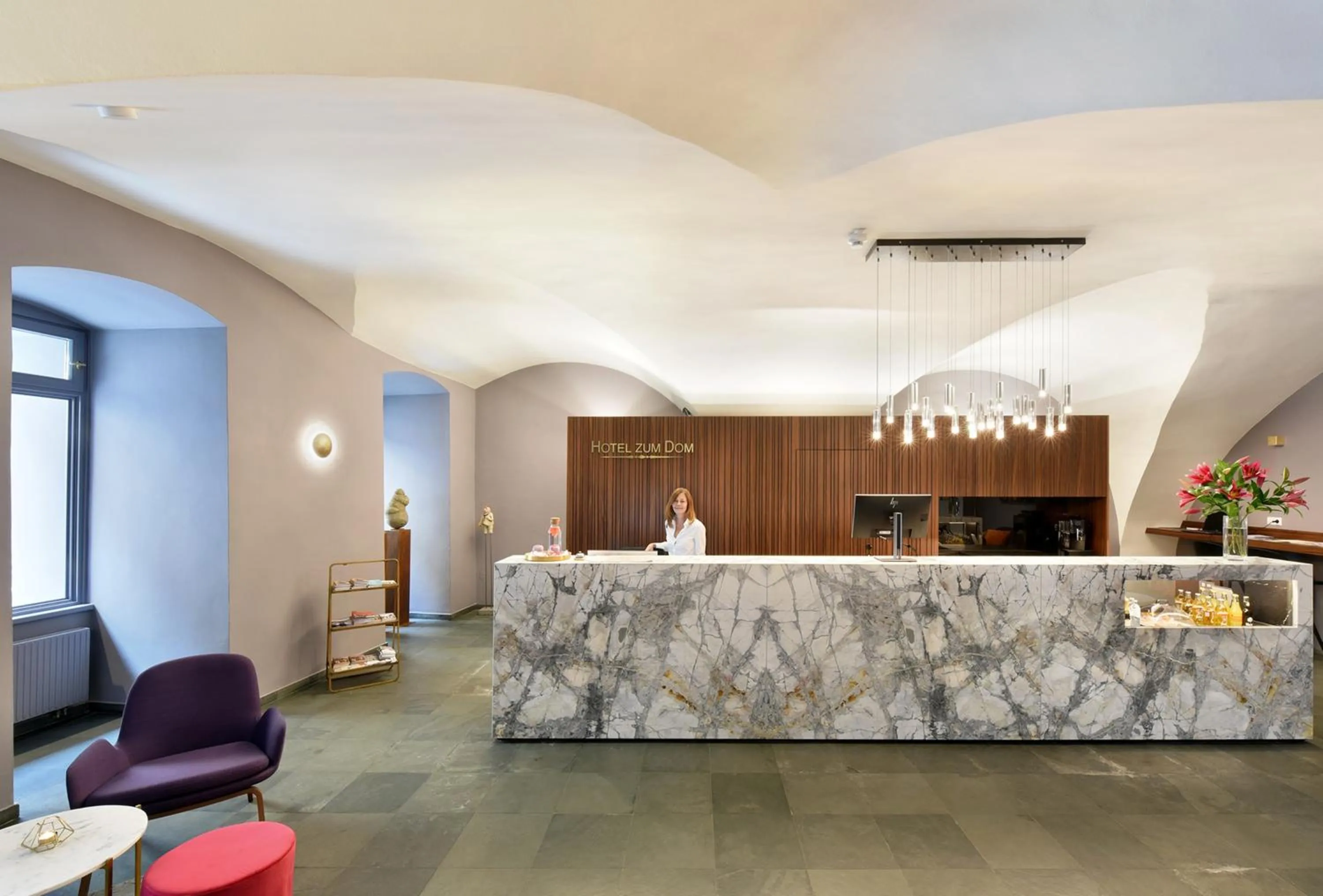 Lobby or reception in Boutique Hotel Dom - Rooms & Suites