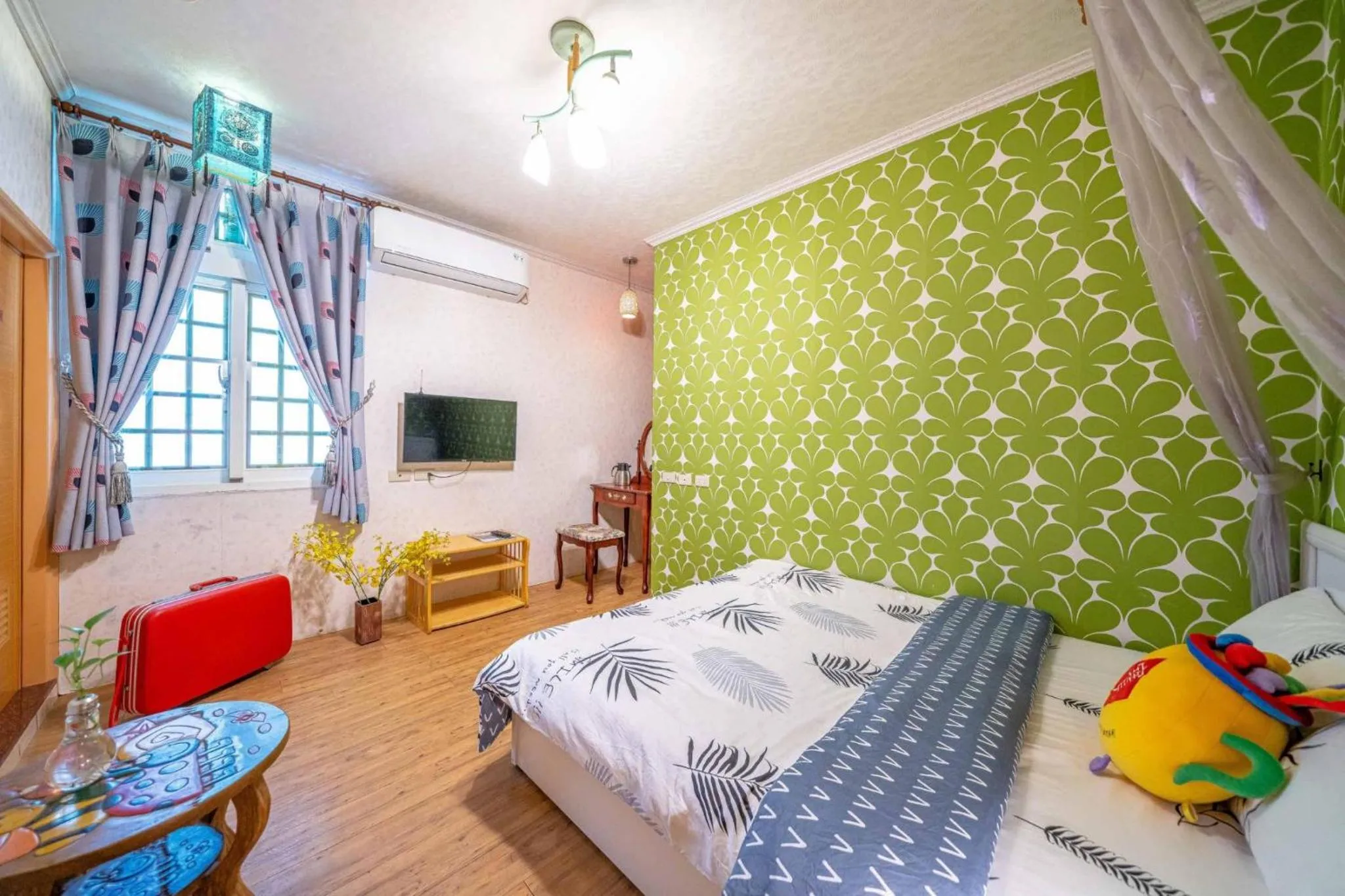 Photo of the whole room, Bed in Yilan Real Fun Homestay