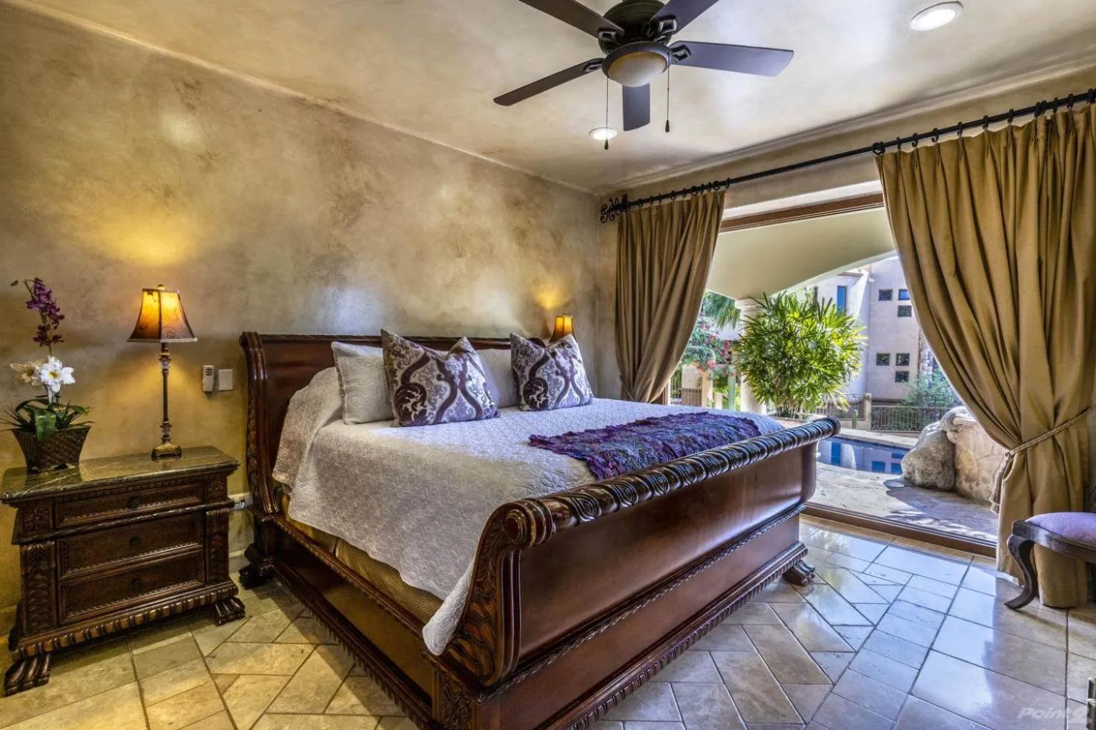 Bed in Villa Lucia Arch and Lands End Views - 4200 sq ft Luxury Villa