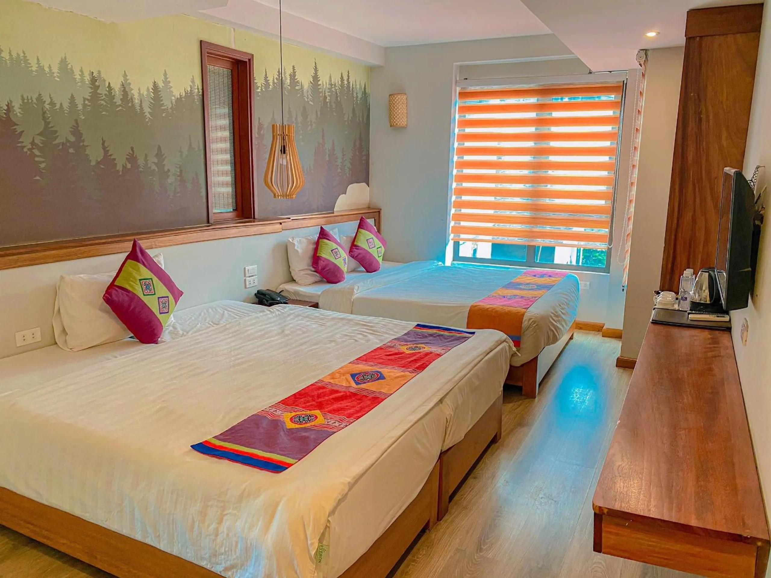 Bedroom, Bed in Sapa Panorama Hotel