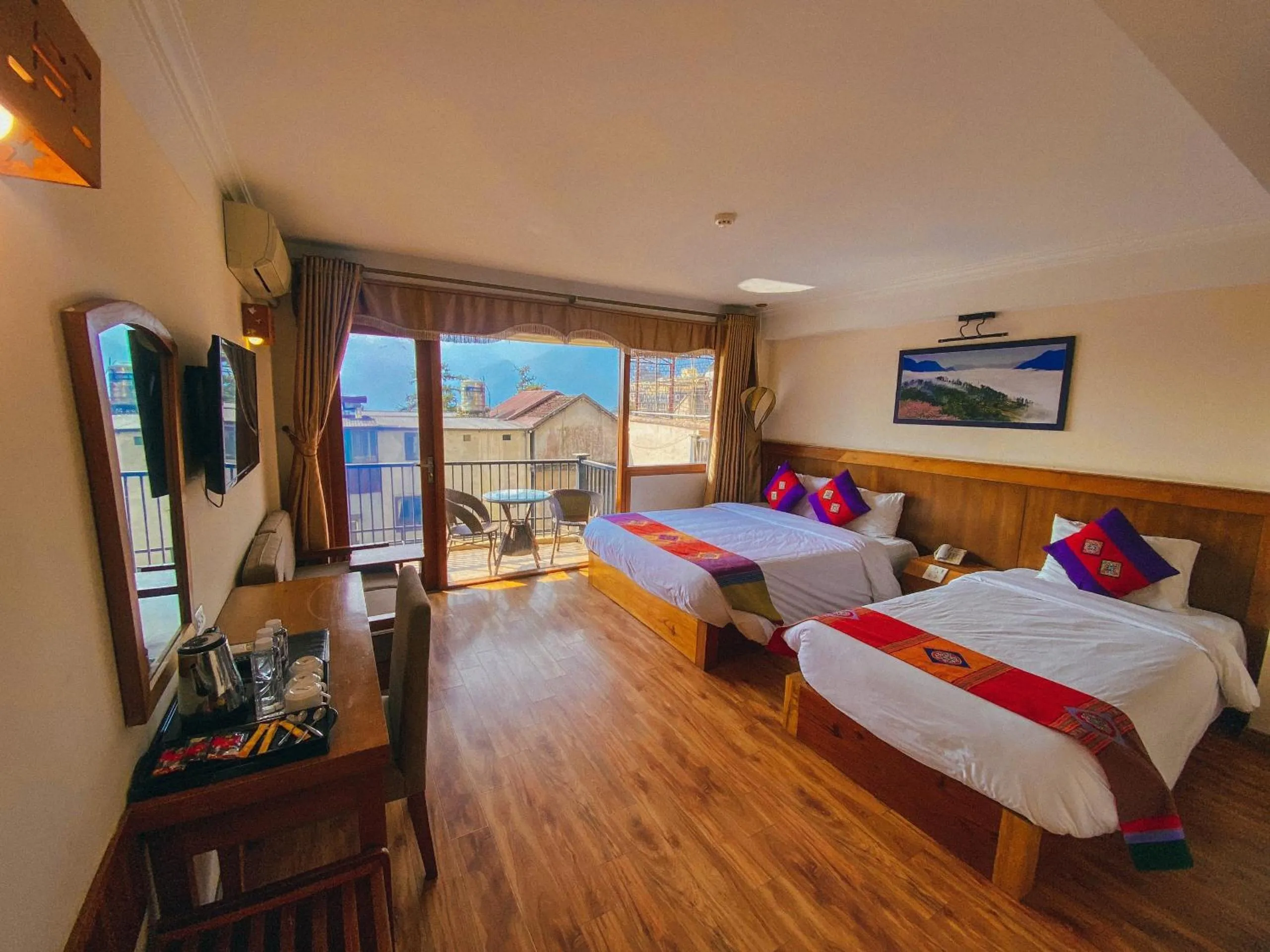 Bedroom, Bed in Sapa Panorama Hotel