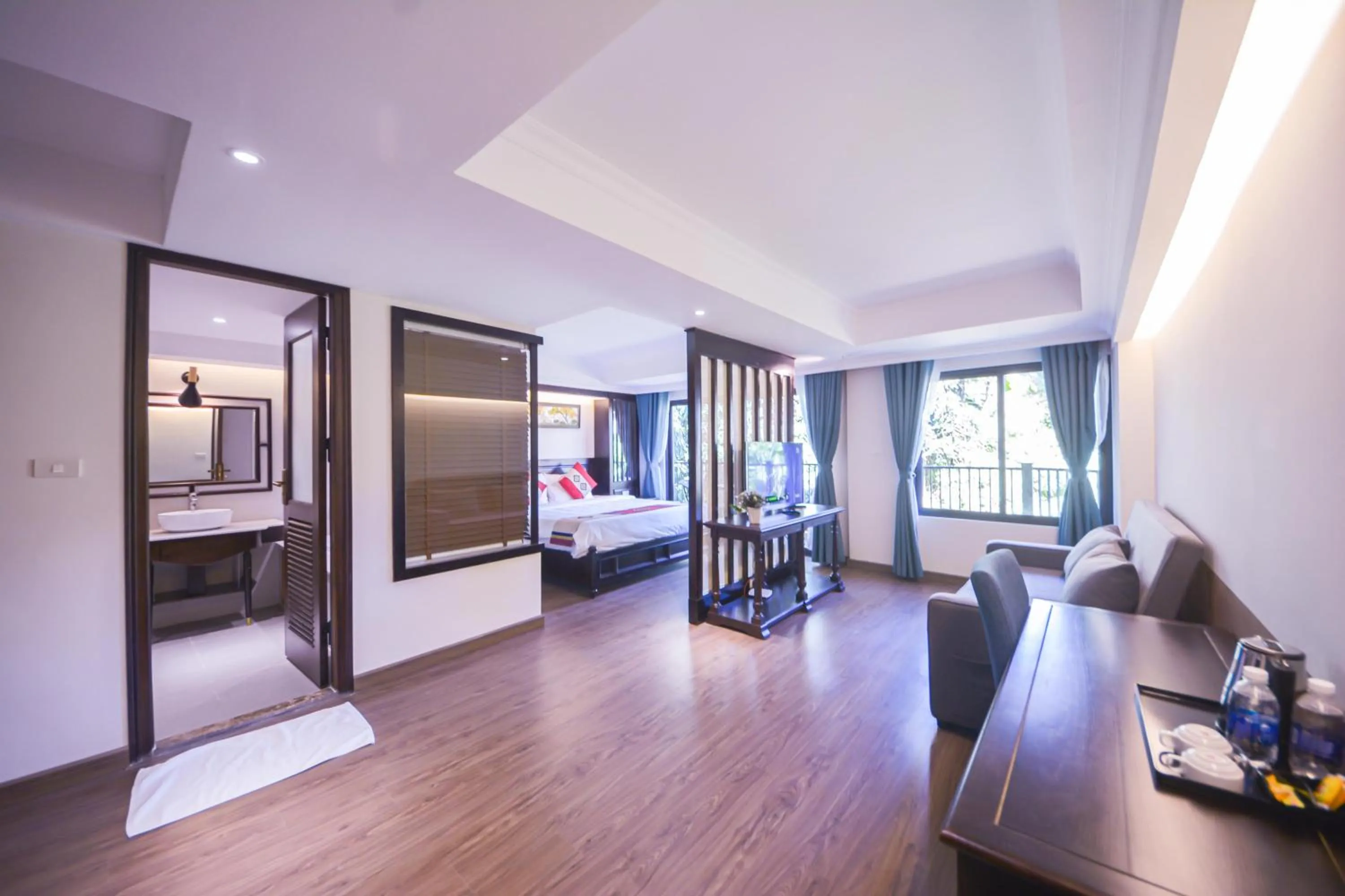 Living room in Sapa Panorama Hotel