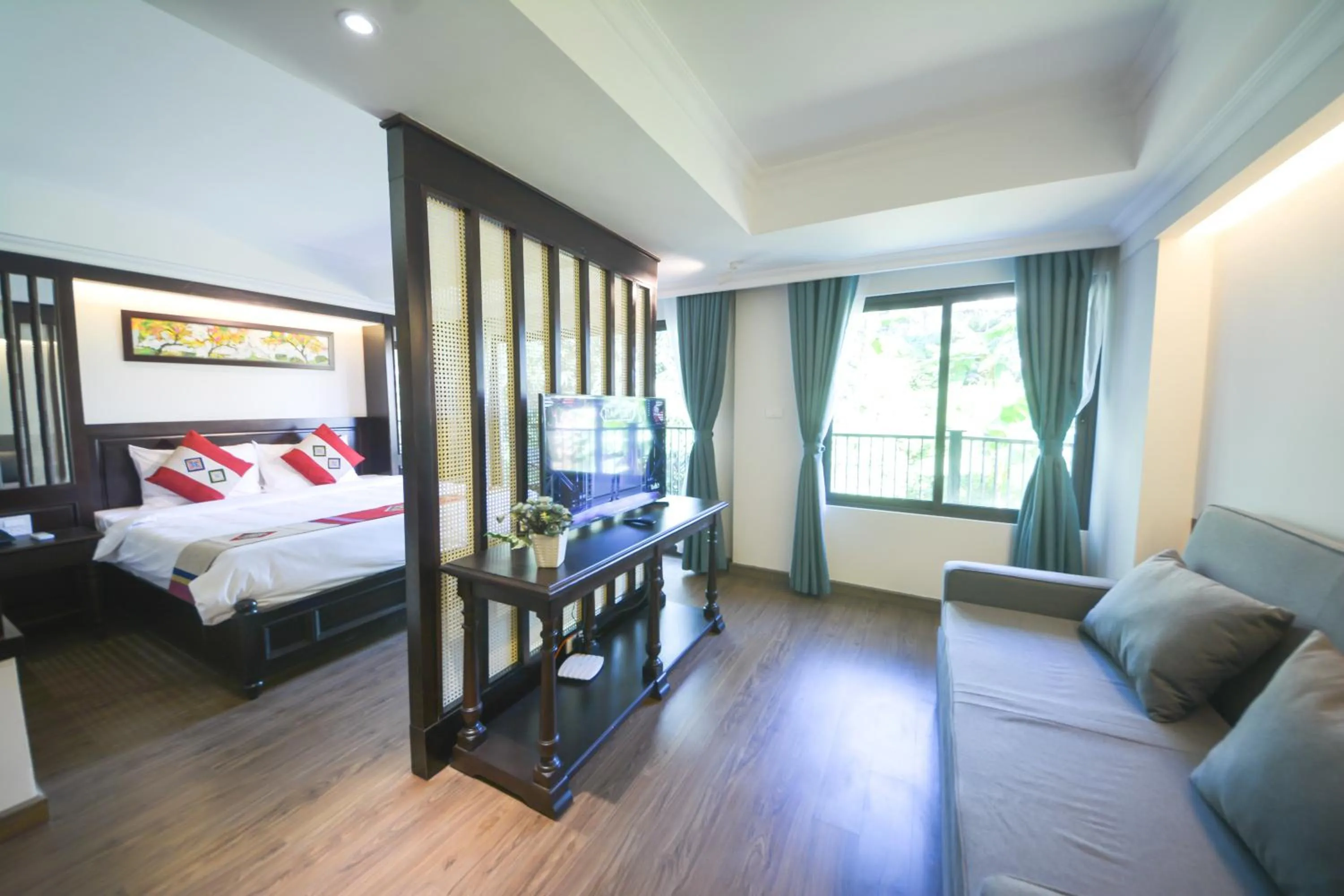 Photo of the whole room, Bed in Sapa Panorama Hotel