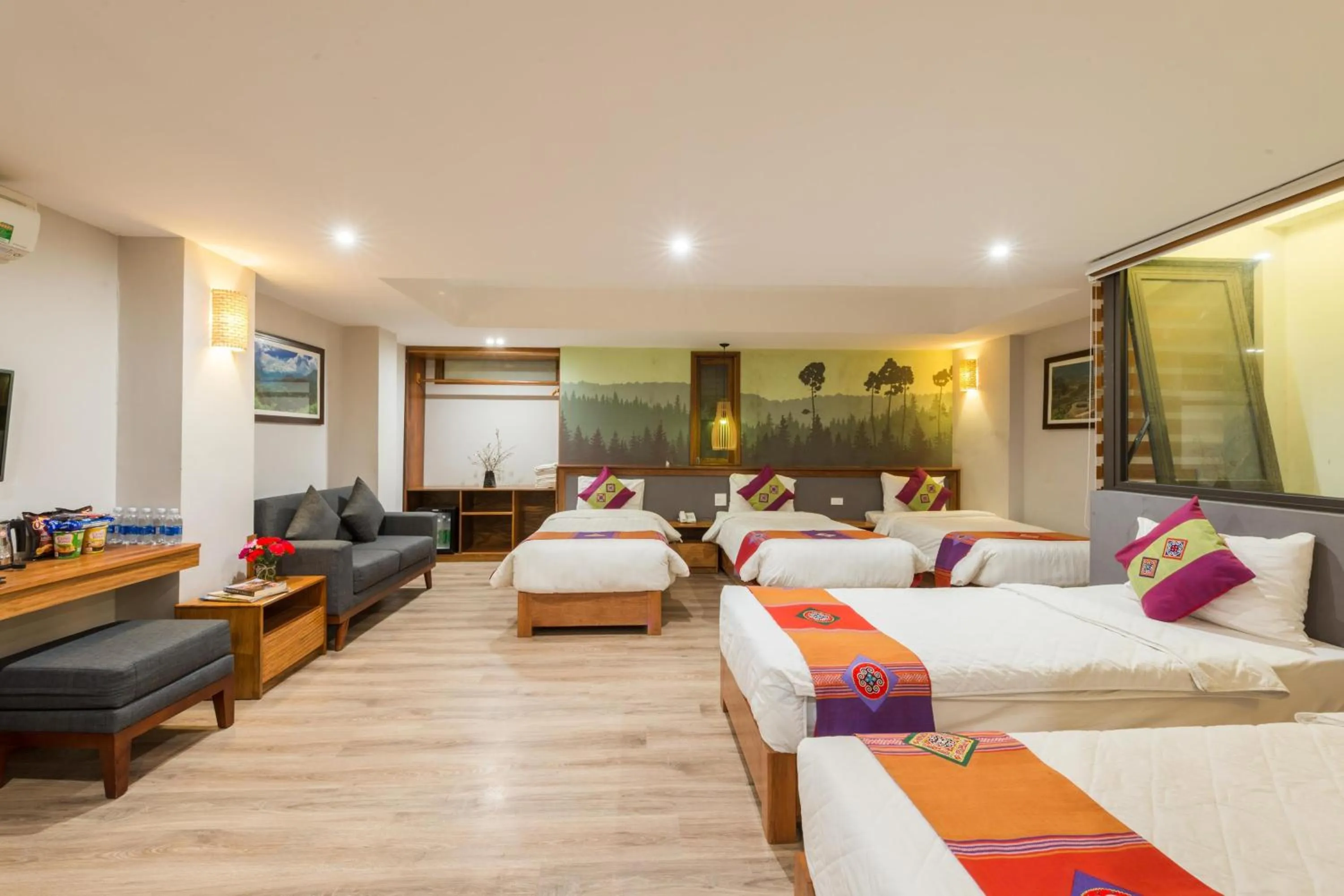 Bedroom, Bed in Sapa Panorama Hotel