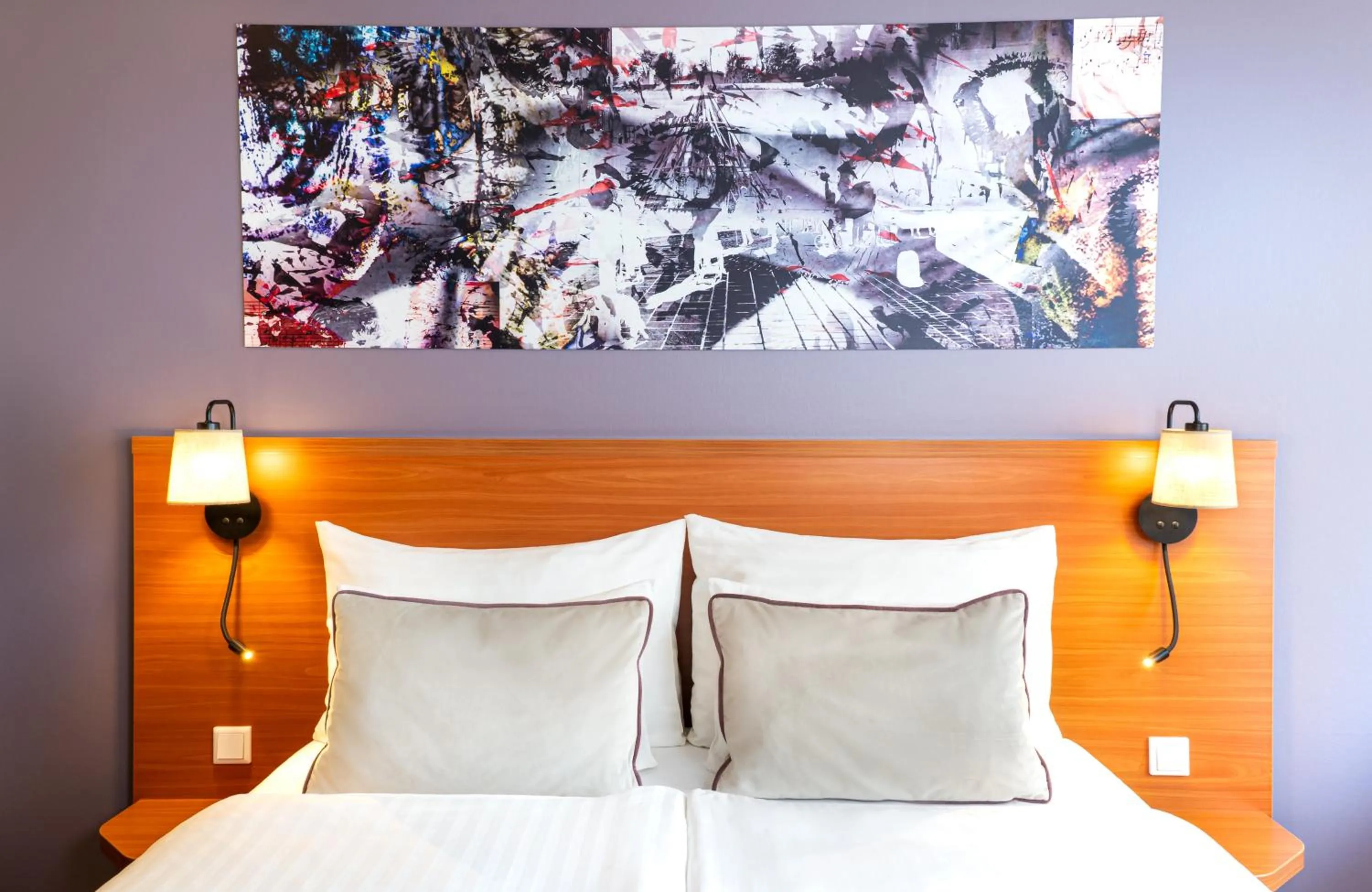 Bedroom, Bed in Leonardo Hotel Salzburg City Center