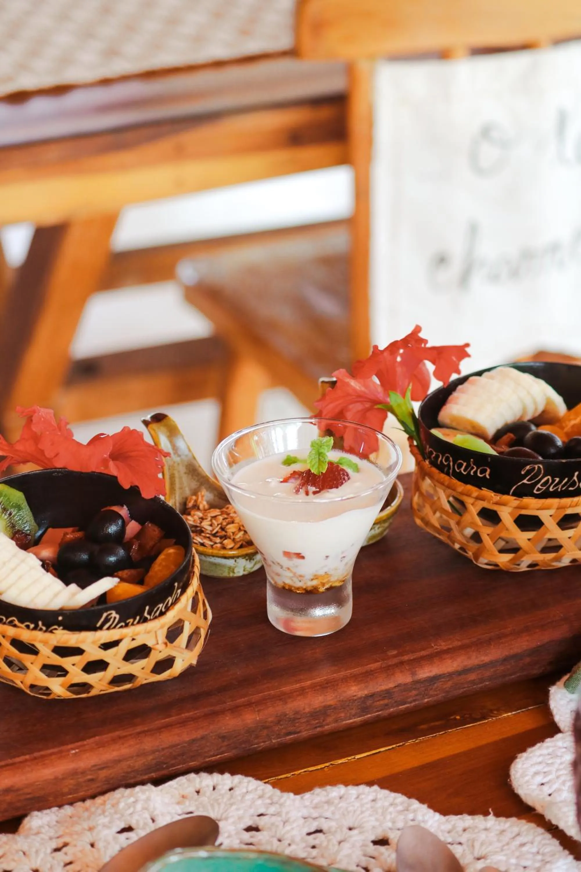 Meals in Mangará Pousada