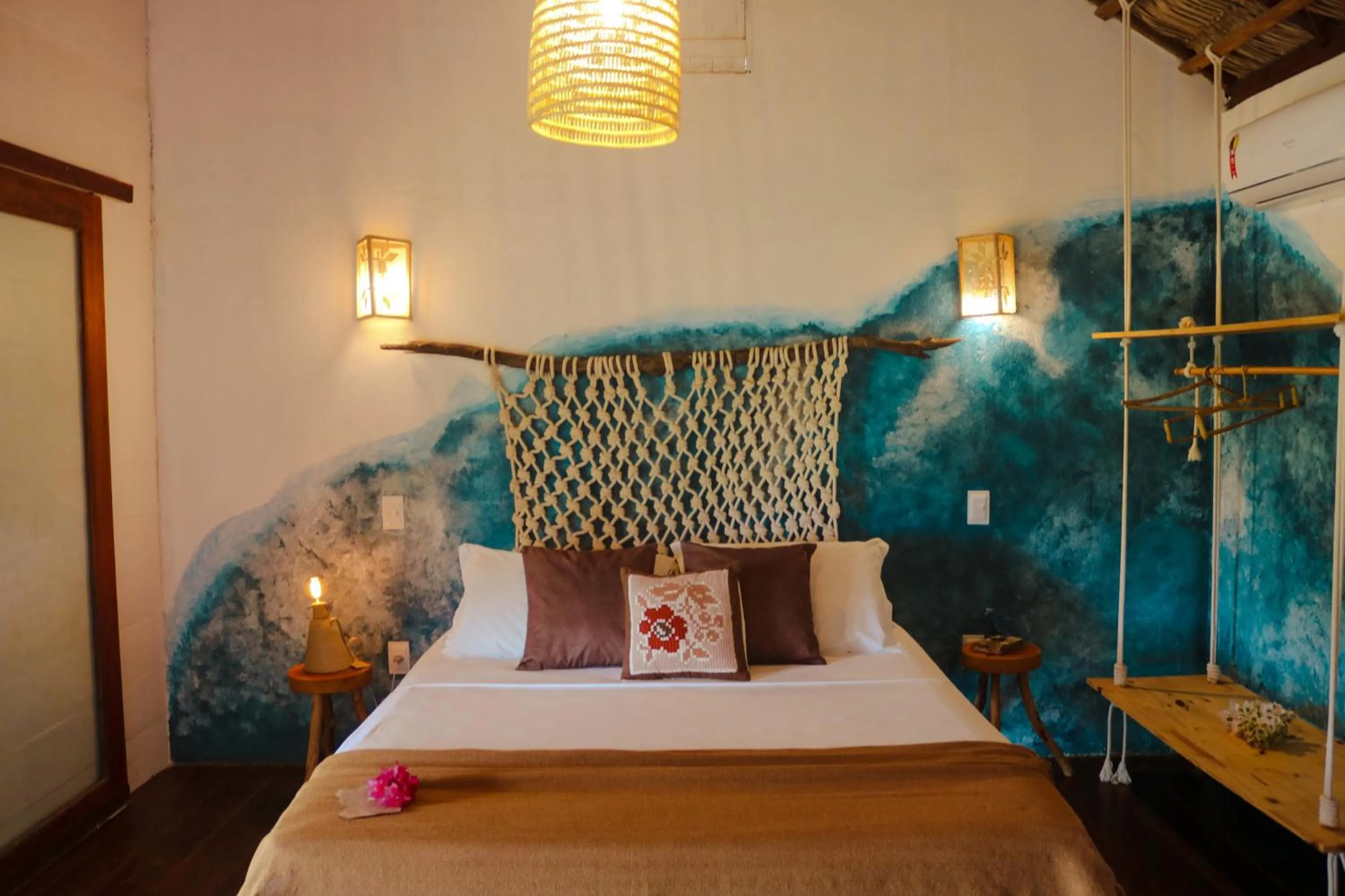 Bedroom, Bed in Mangará Pousada