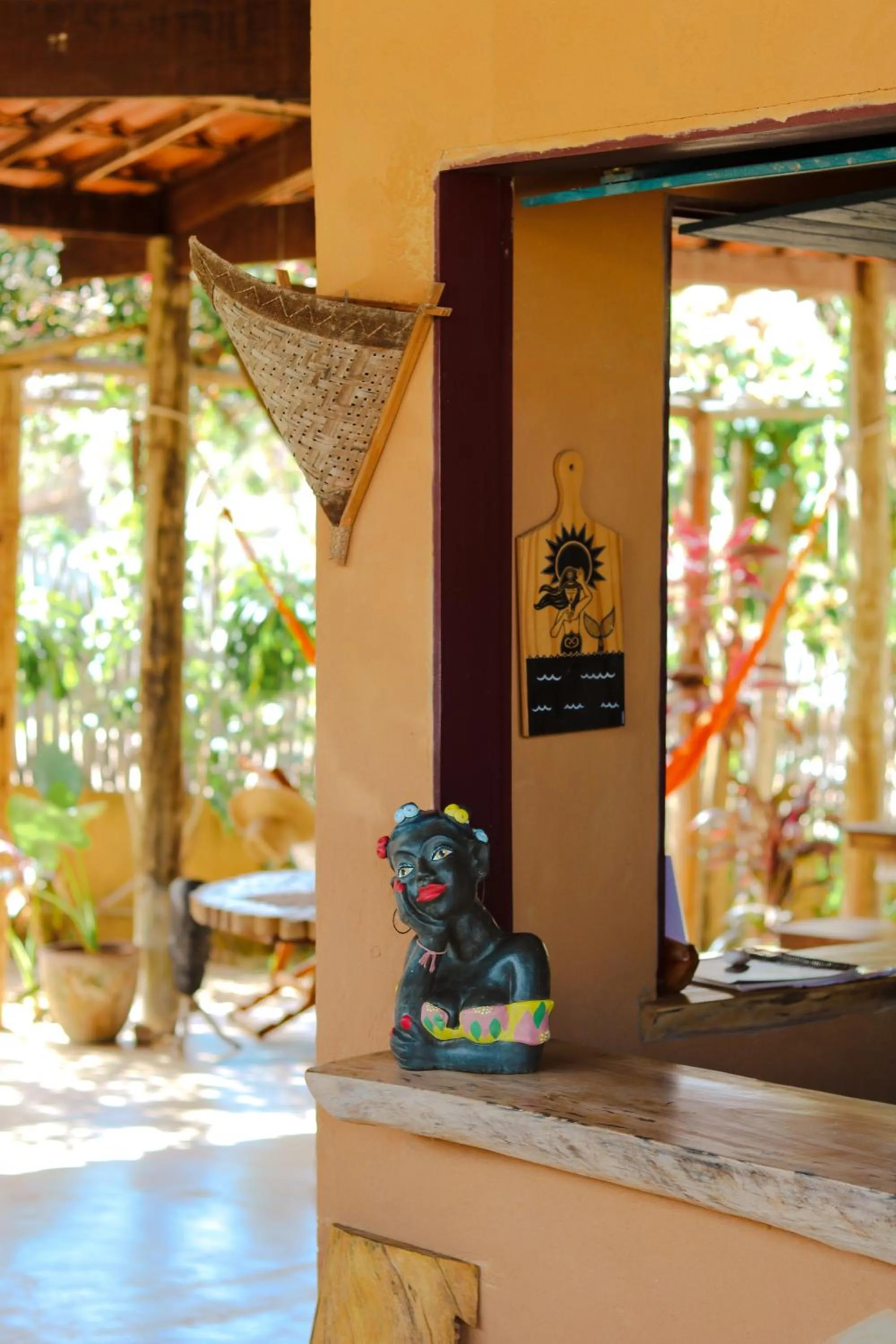 Lobby or reception in Mangará Pousada