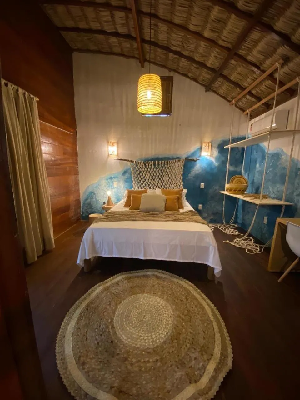 Bed in Mangará Pousada