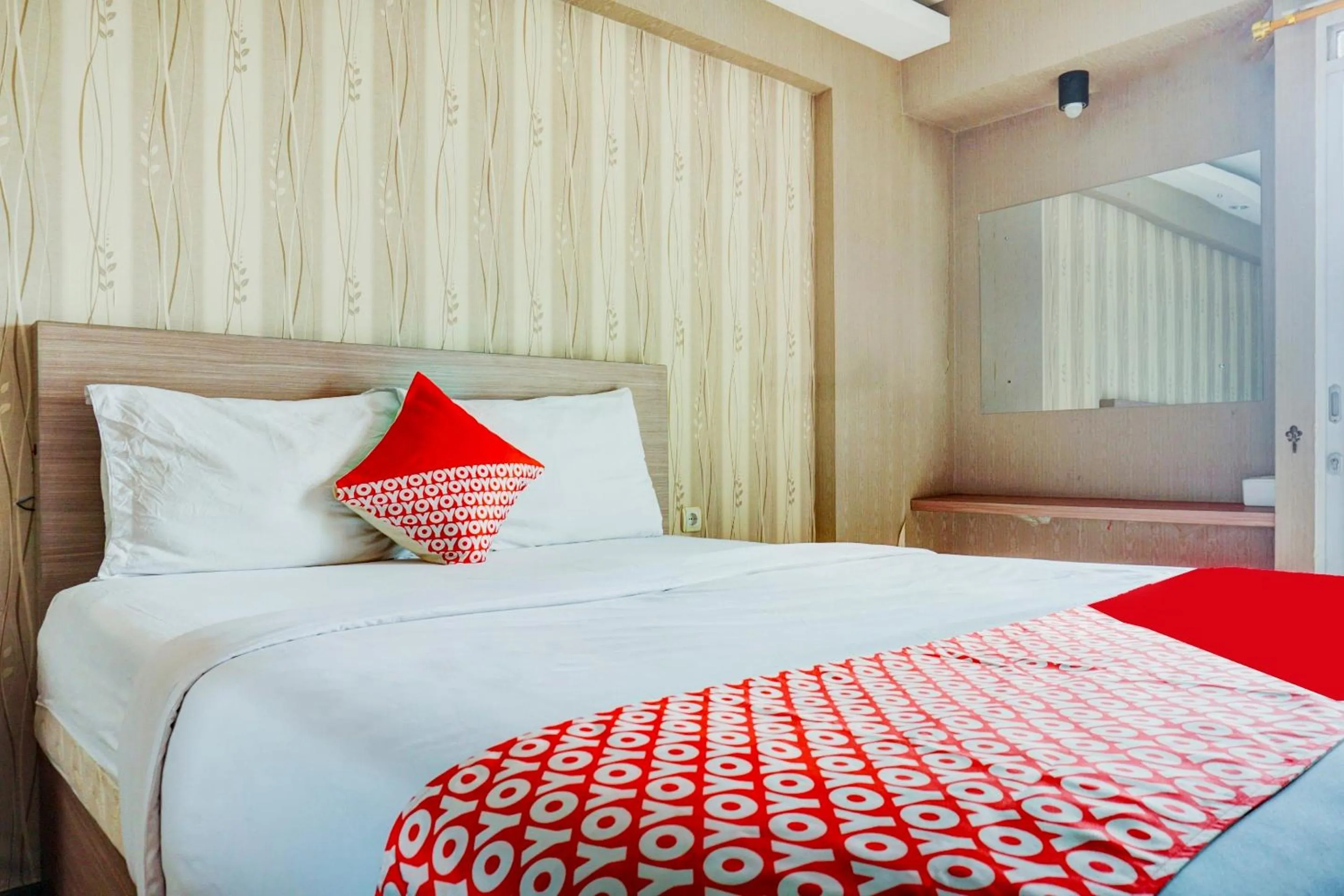 Bedroom in OYO 90230 Skyland Bogor Valley