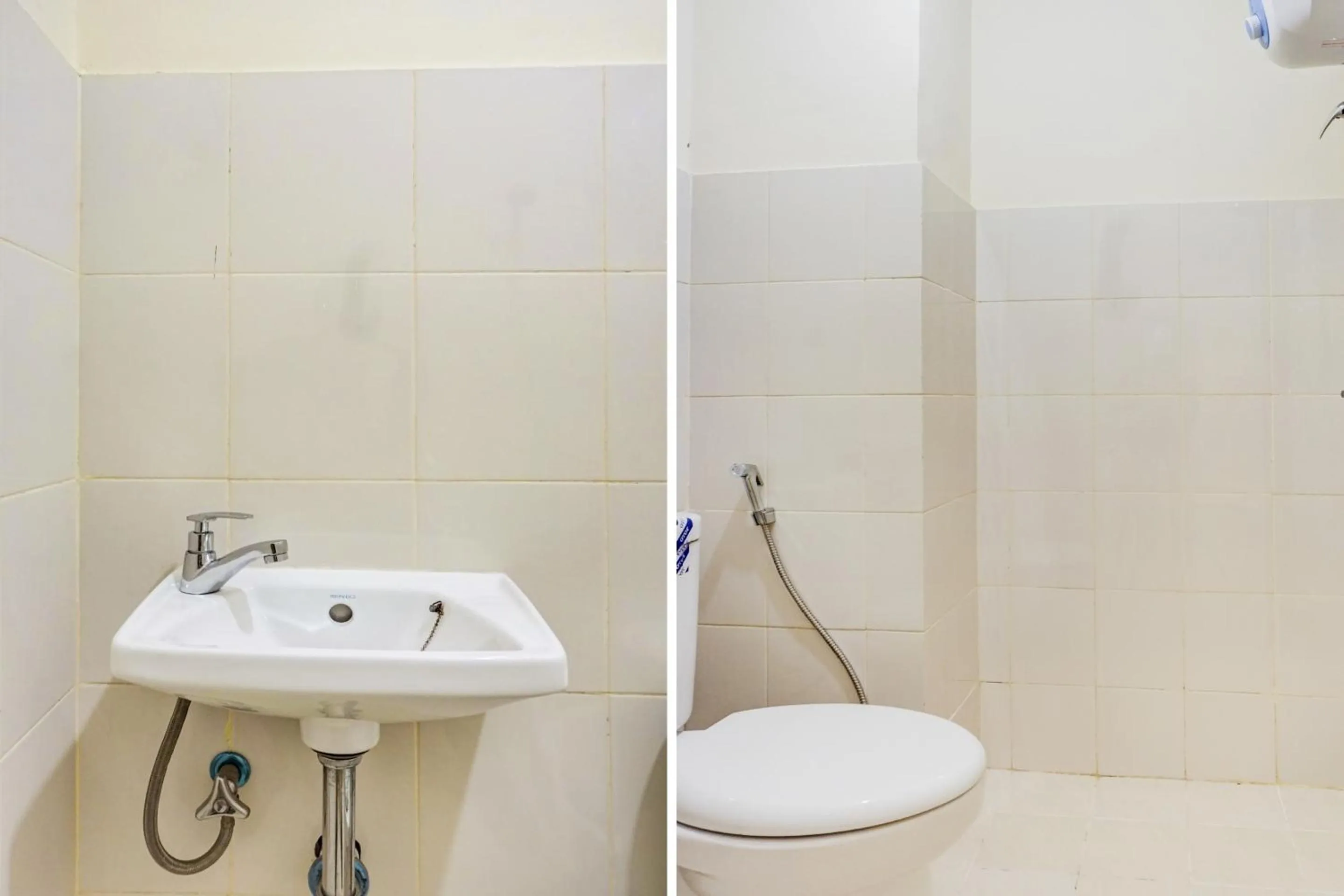 Bathroom in OYO 90230 Skyland Bogor Valley