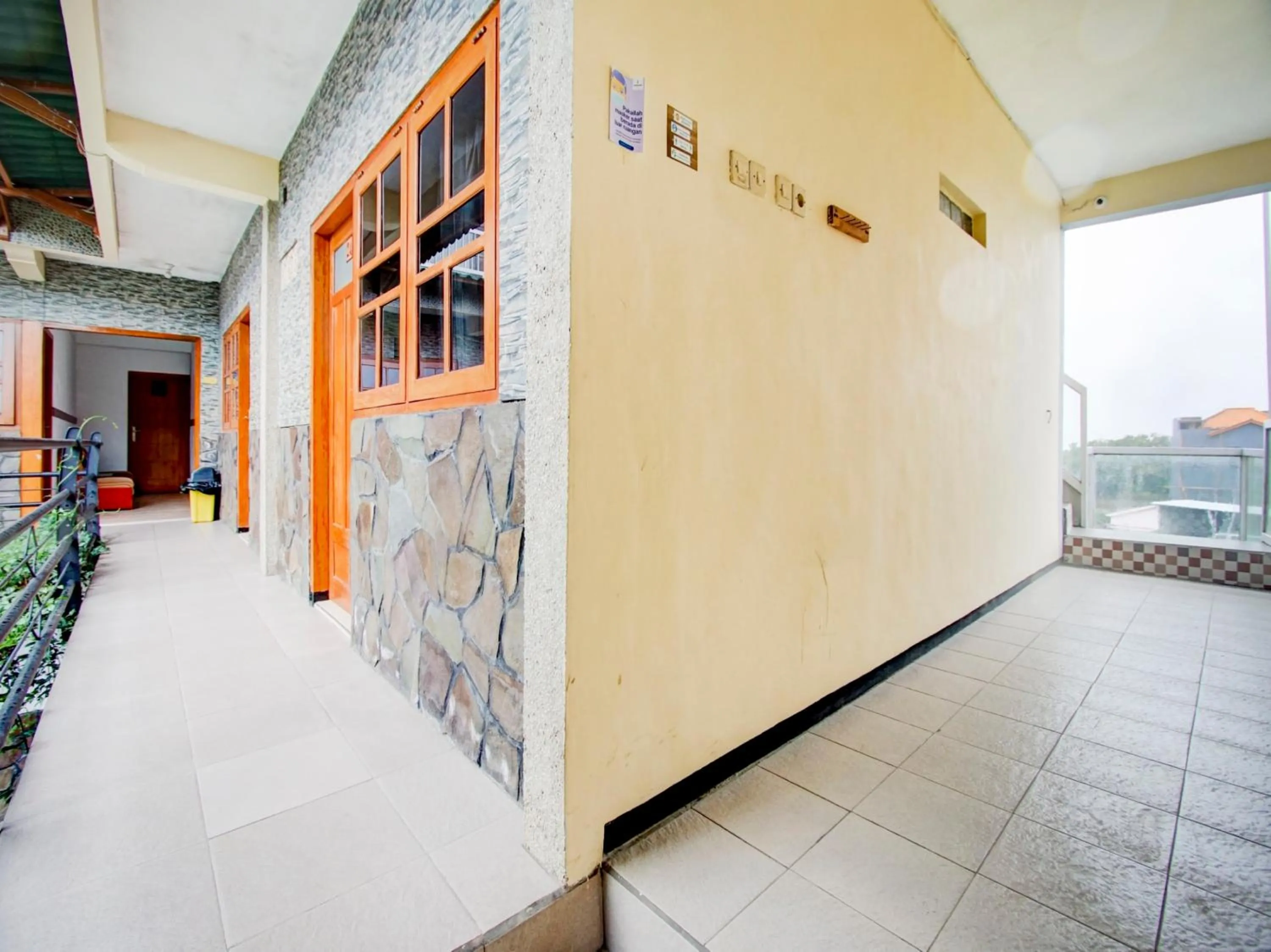 Floor plan in RedDoorz At Pandan Inn Batu