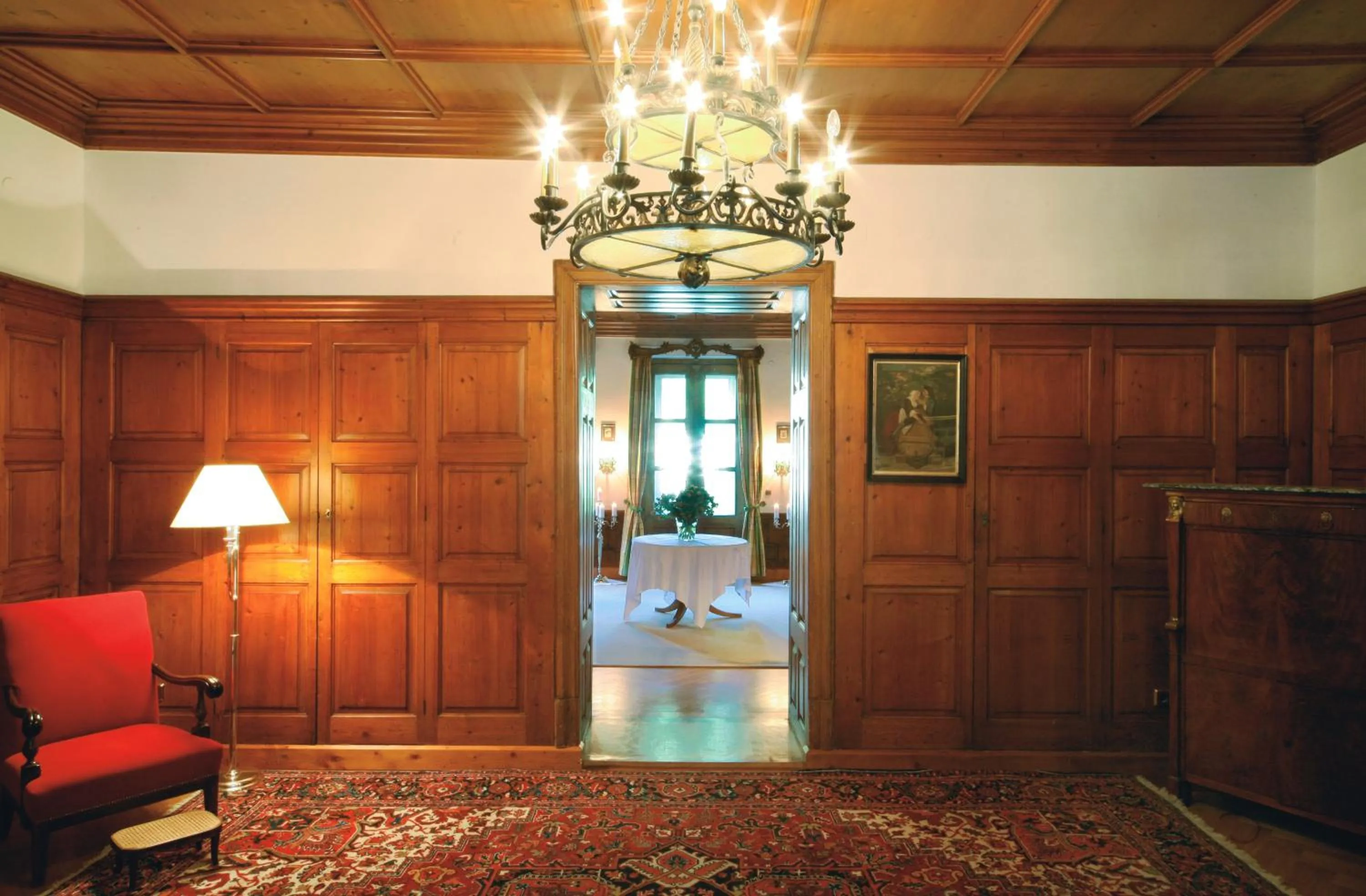 Lobby or reception in Villa Solitude