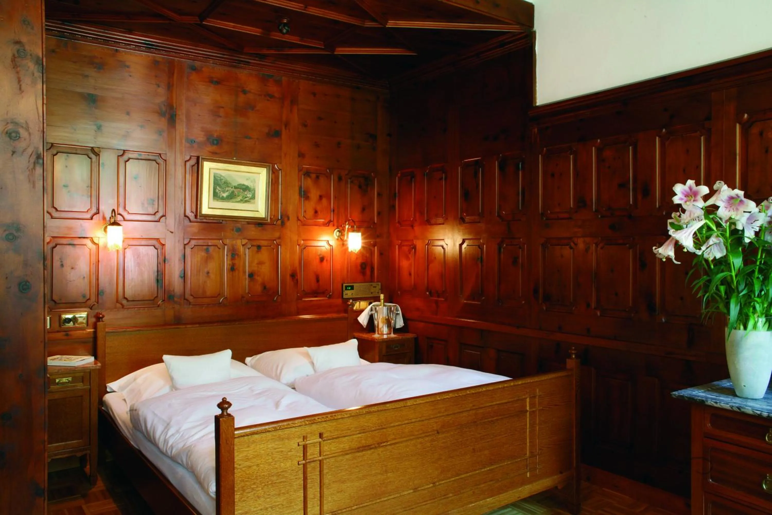 Bedroom, Bed in Villa Solitude