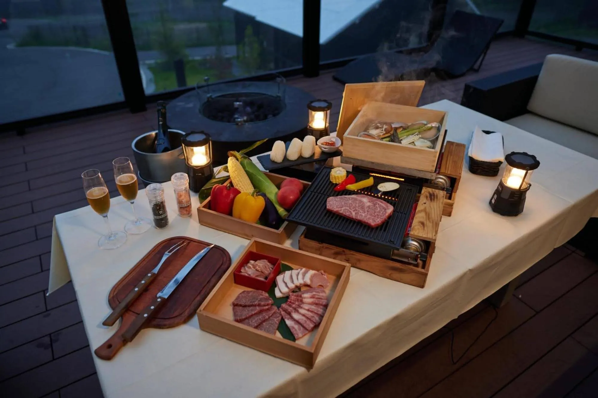 BBQ facilities in Asama Kuzanbo