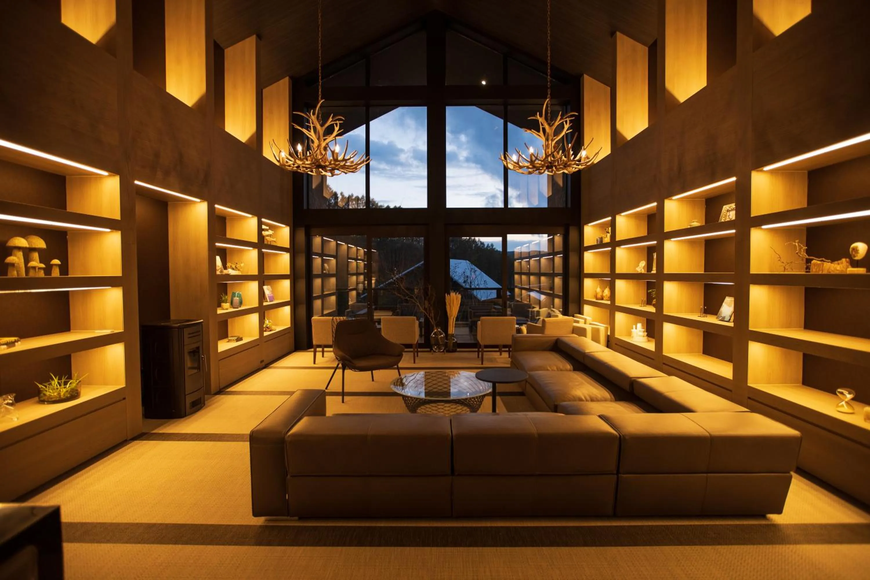 Lounge or bar in Asama Kuzanbo