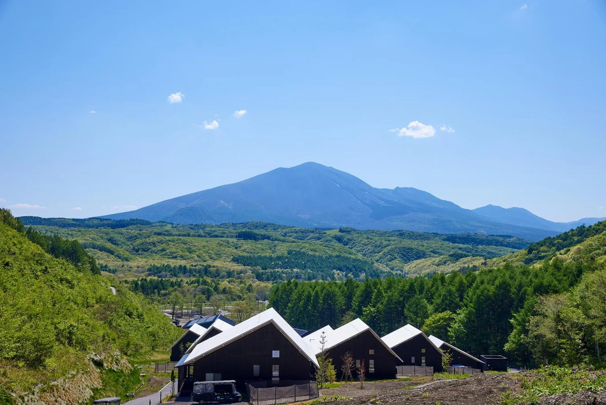 Mountain view in Asama Kuzanbo