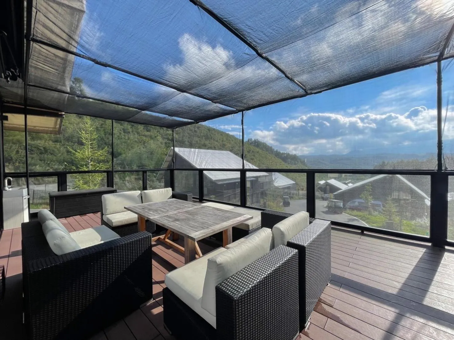 Natural landscape in Asama Kuzanbo