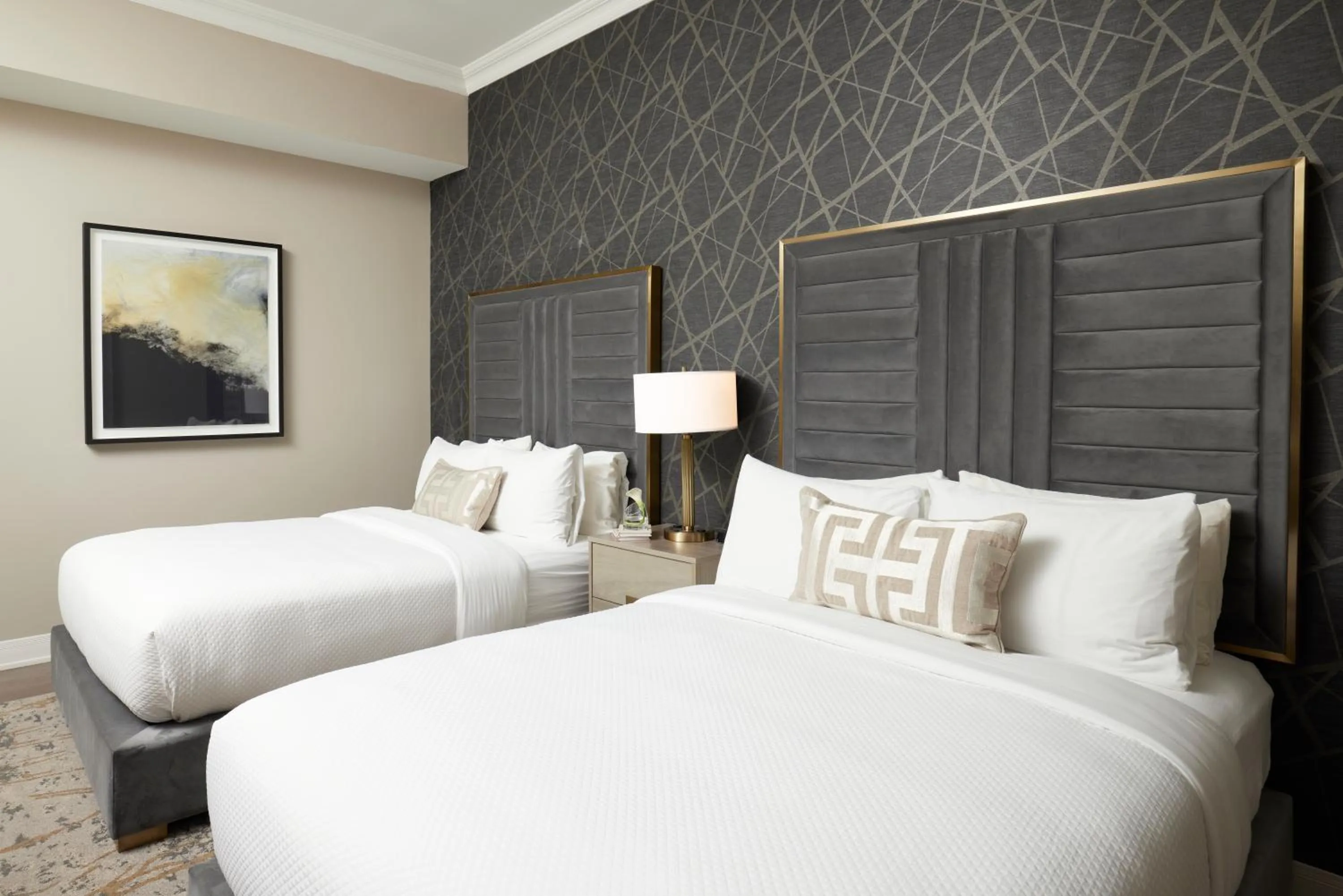 Bedroom, Bed in The Chateau Grande Hotel