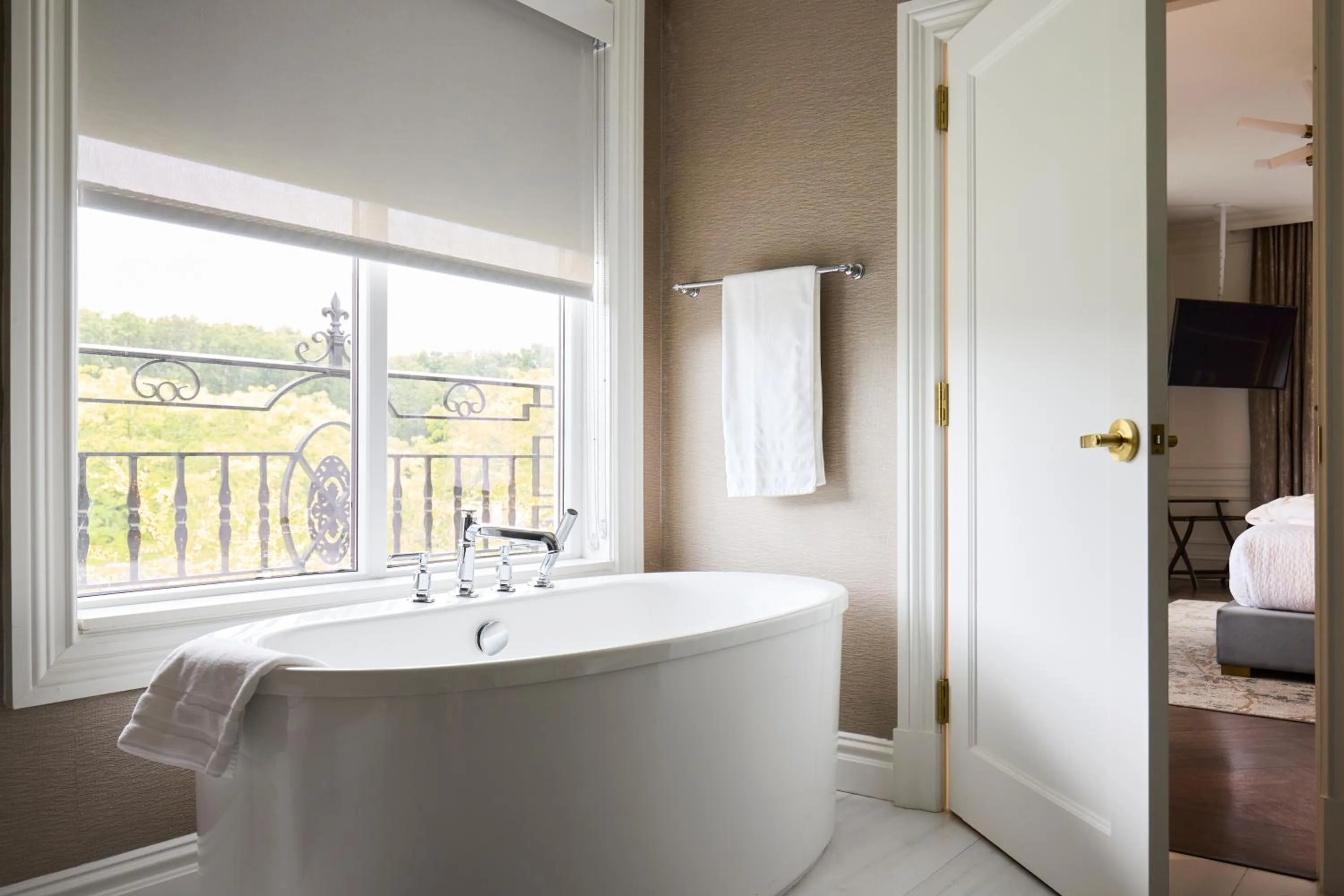 Bathroom in The Chateau Grande Hotel