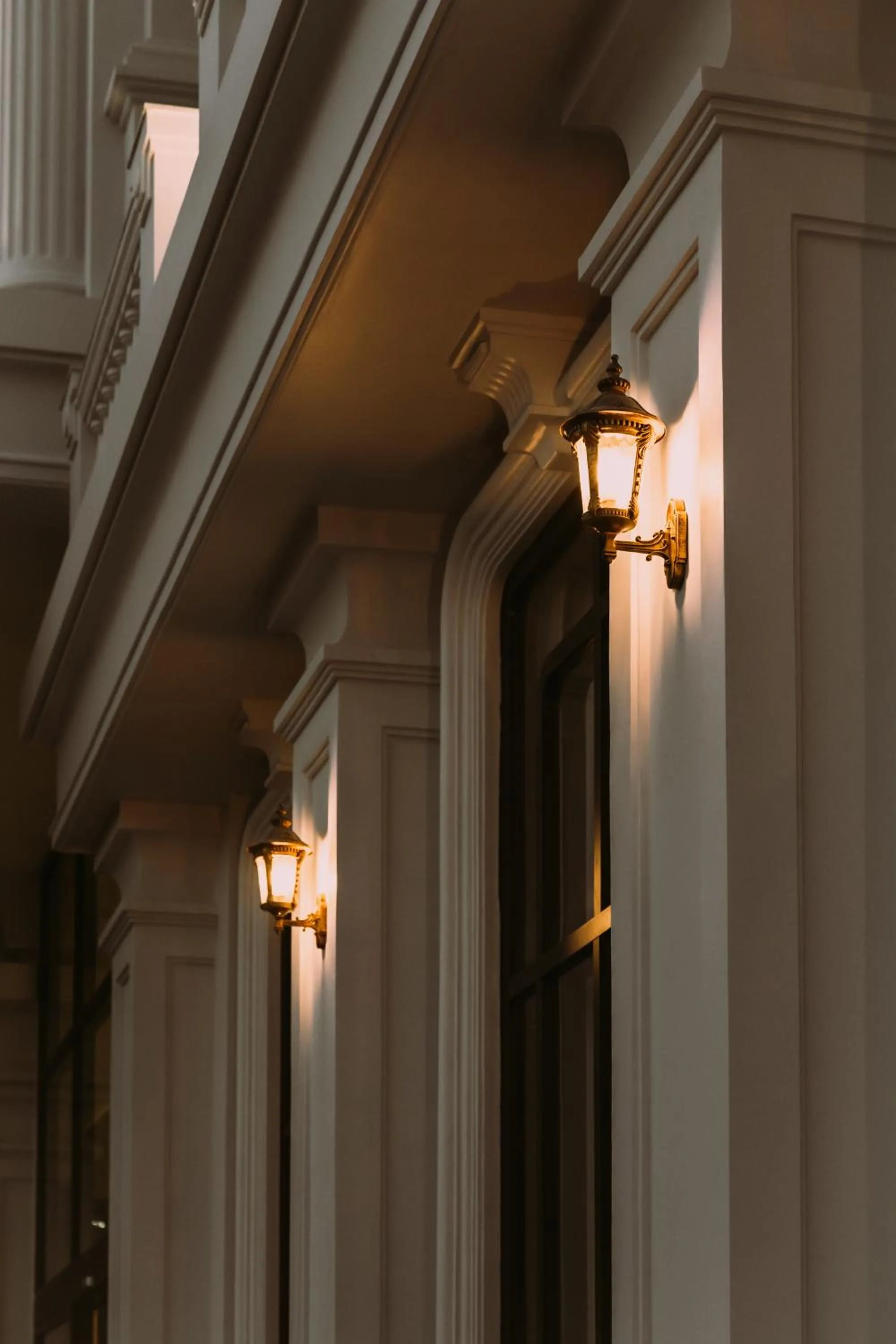 Facade/entrance in PHU THANG GRAND HOTEL
