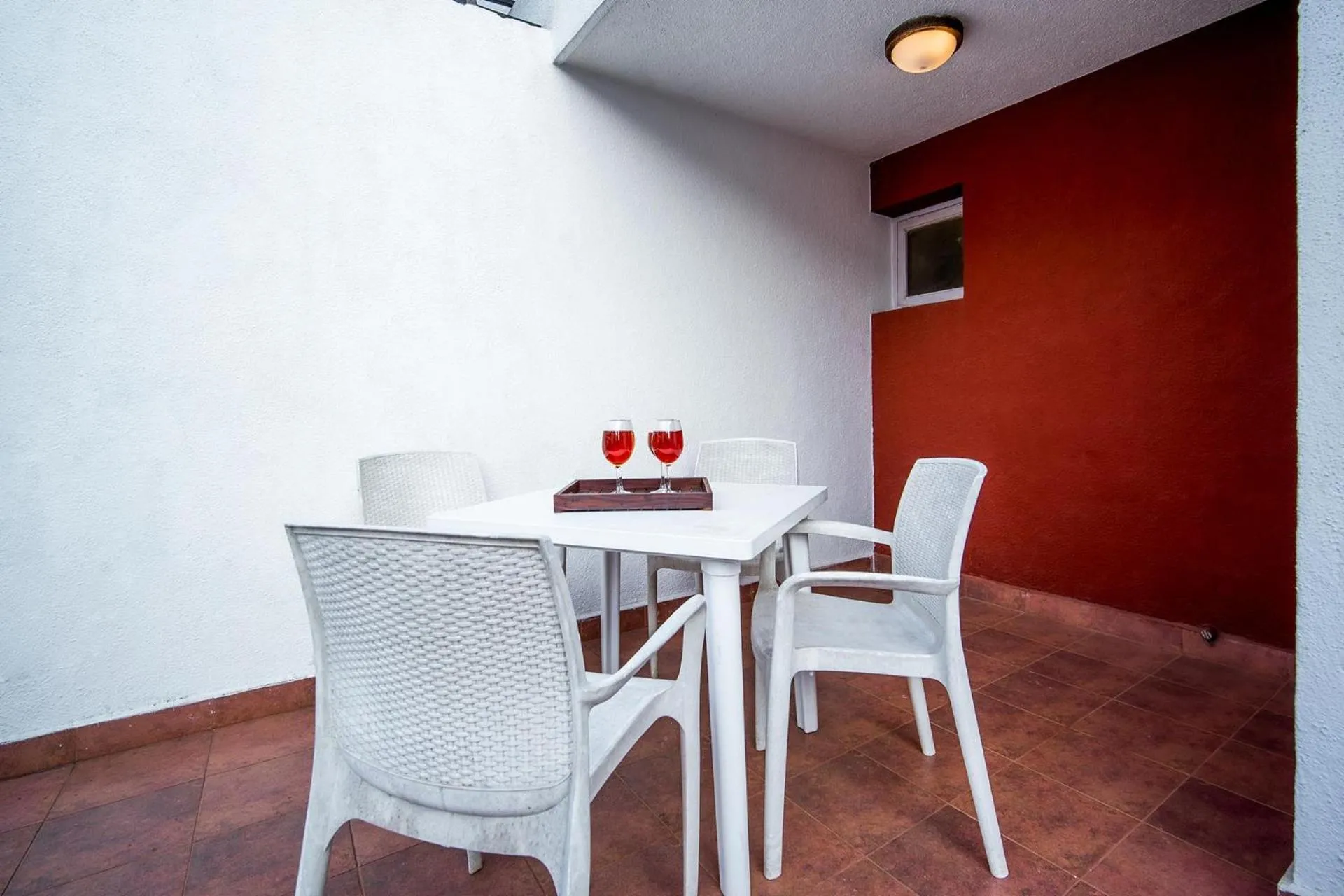 Seating area in StayVista at Saanu Ki Villa with free Breakfast