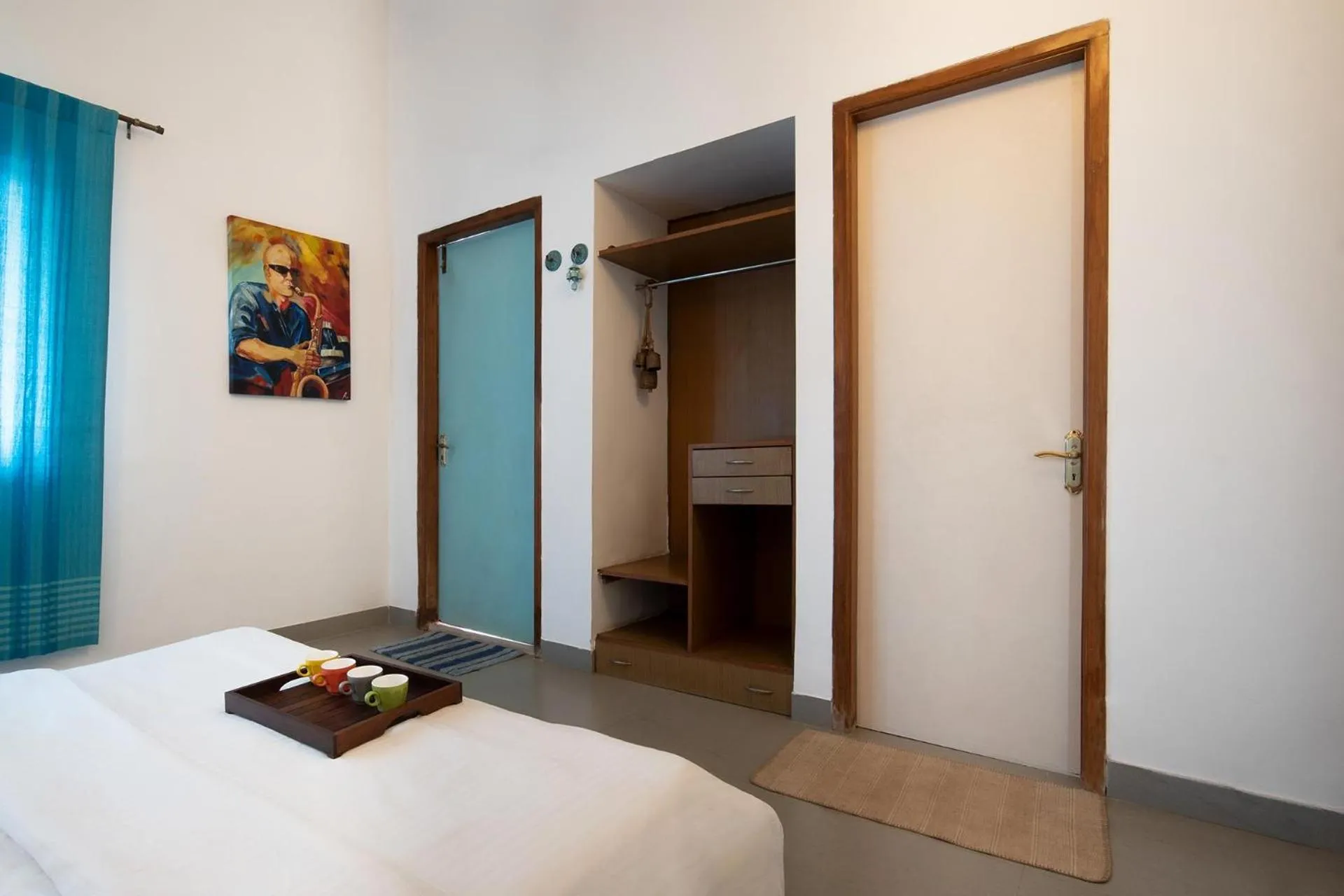 Bedroom, Bed in StayVista at Saanu Ki Villa with free Breakfast