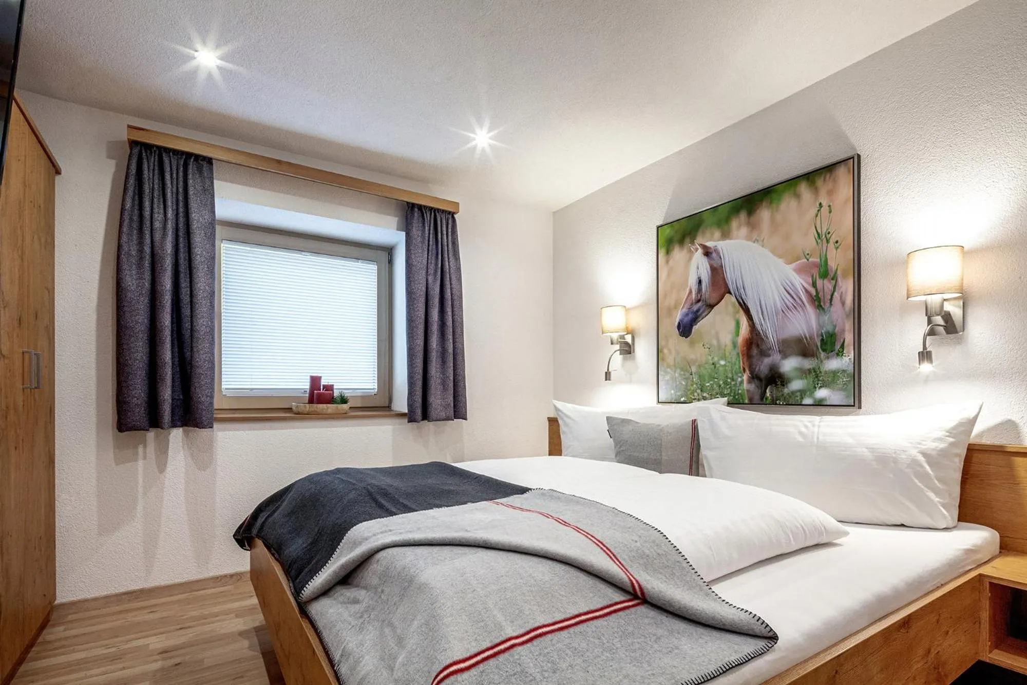 Bed in Bergchalet Haflingerherz