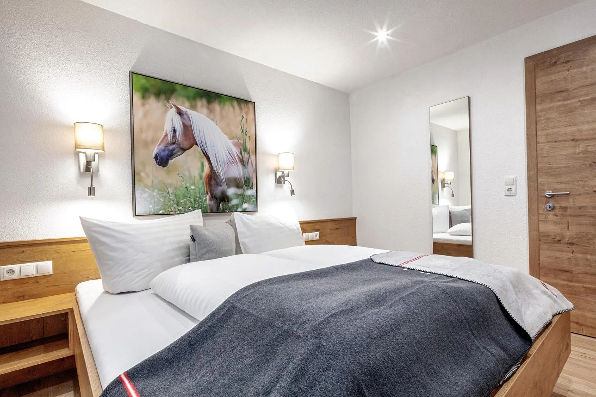 Bed in Bergchalet Haflingerherz