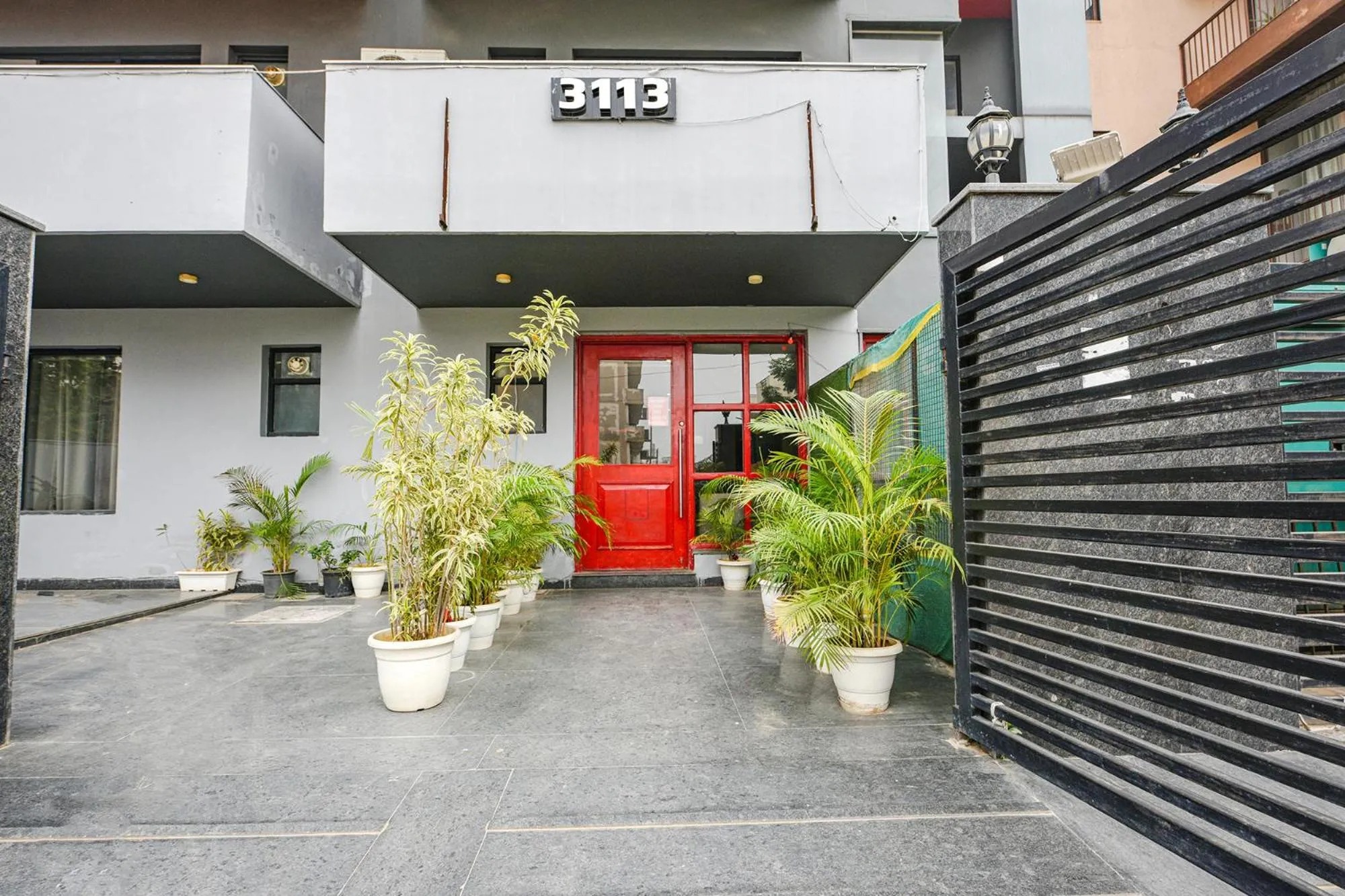 Facade/entrance in FabHotel Comfort Residency I - Nr Artemis Hospital Gurgaon'