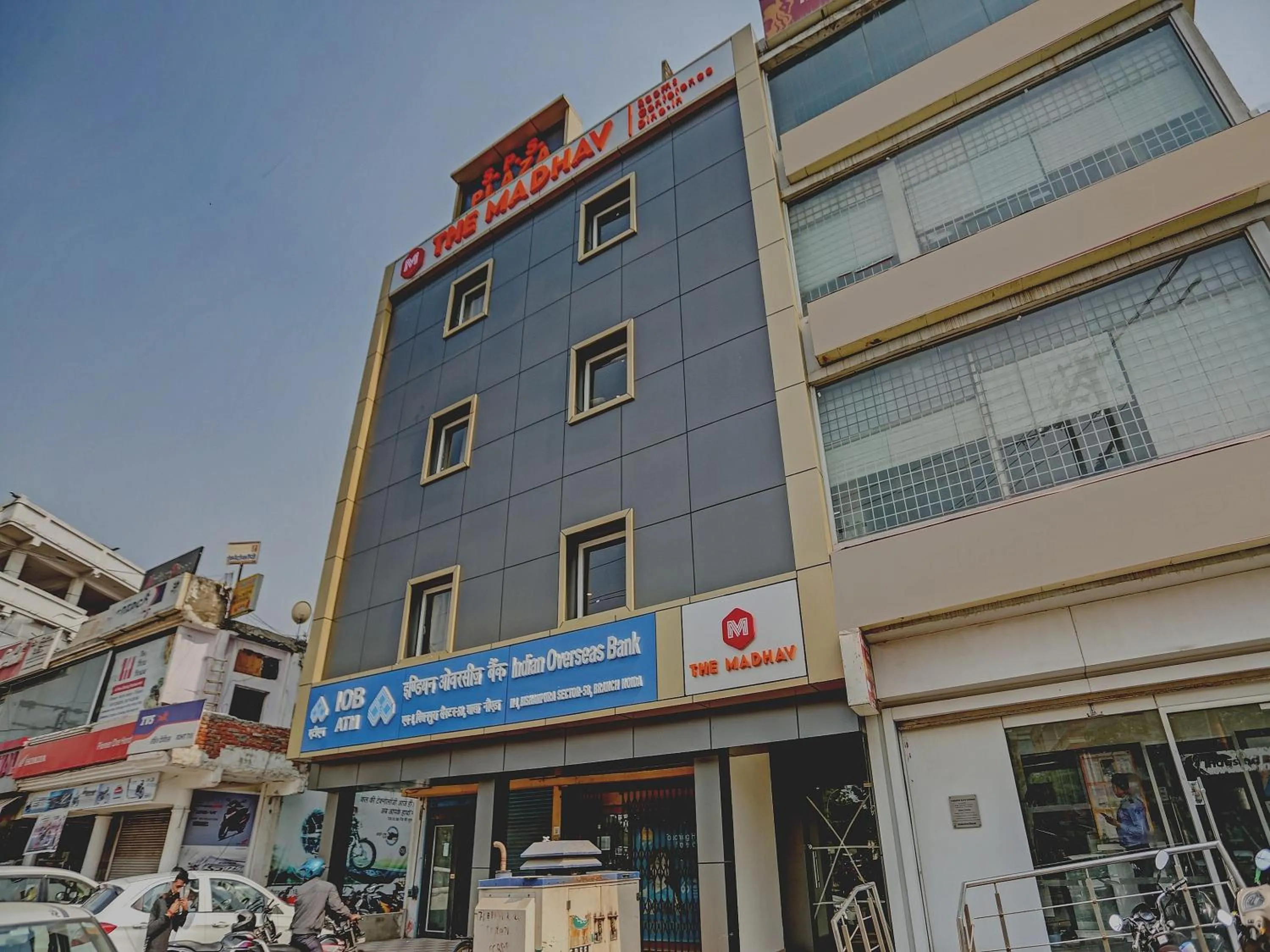 Facade/entrance in Townhouse The Madhav Sector 58 Noida Near ISKCON Temple Noida