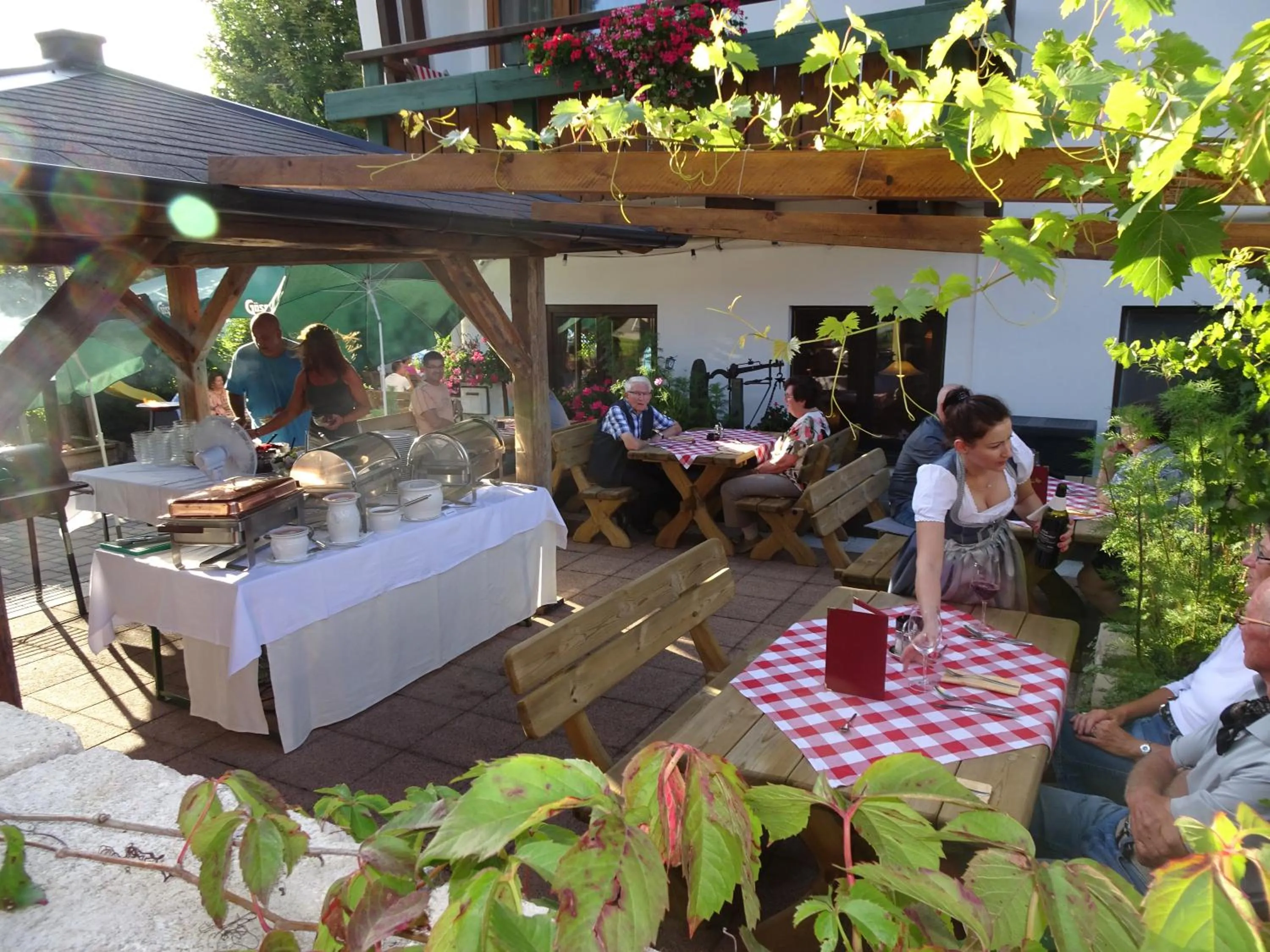 Balcony/Terrace in Sport und Familienhotel Klausen