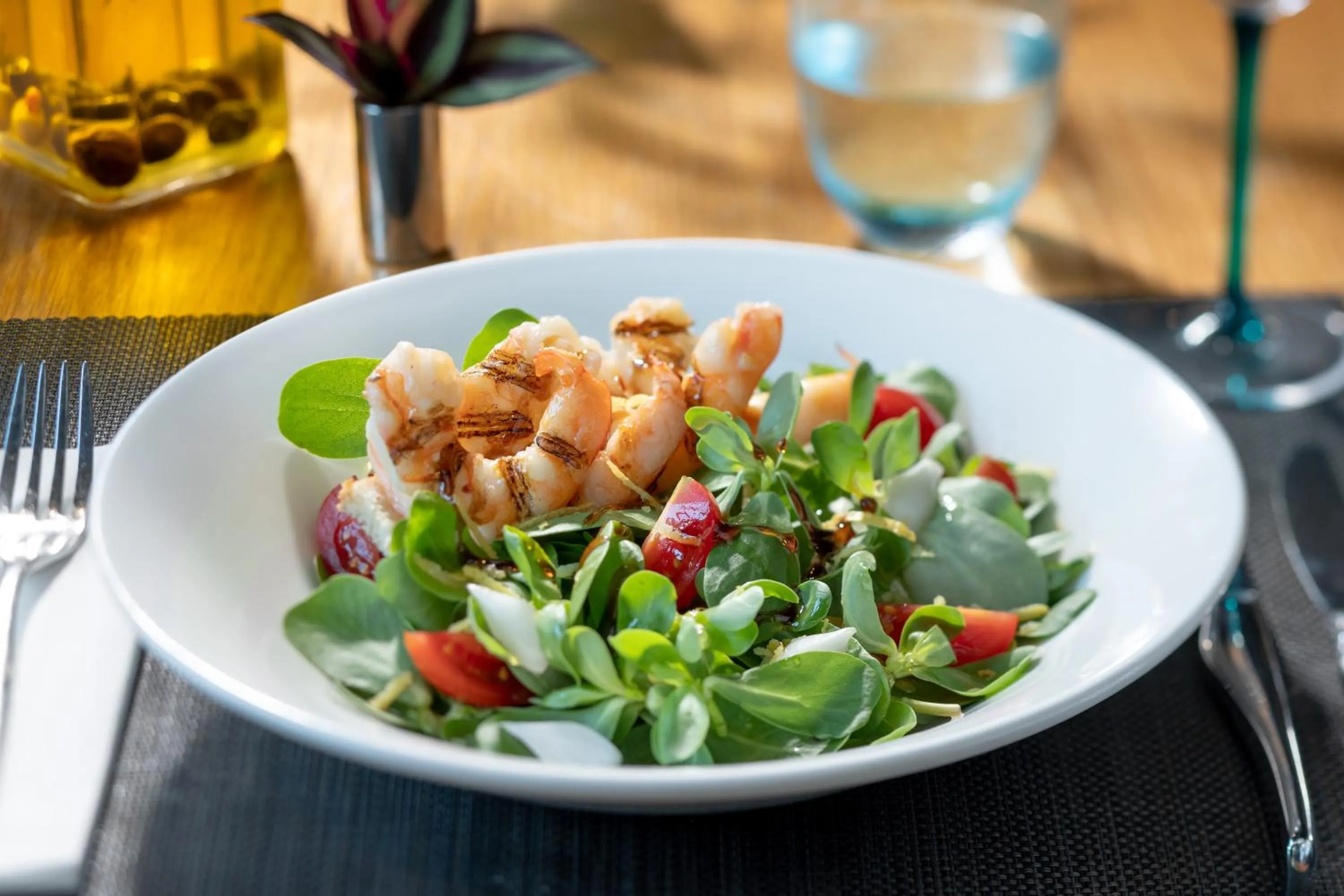 Food close-up in Elexus Hotel Resort & Spa & Casino