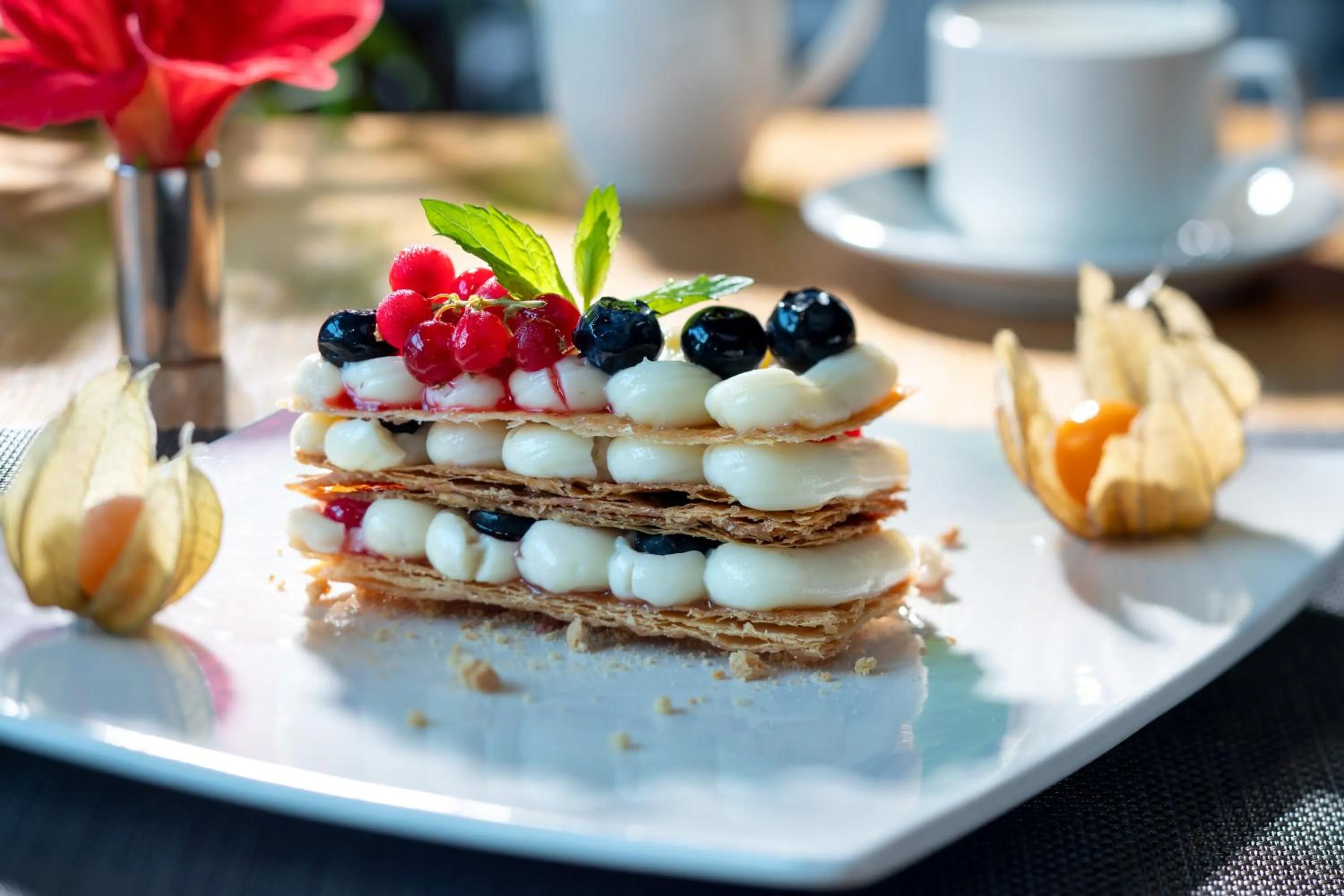 Food close-up in Elexus Hotel Resort & Spa & Casino