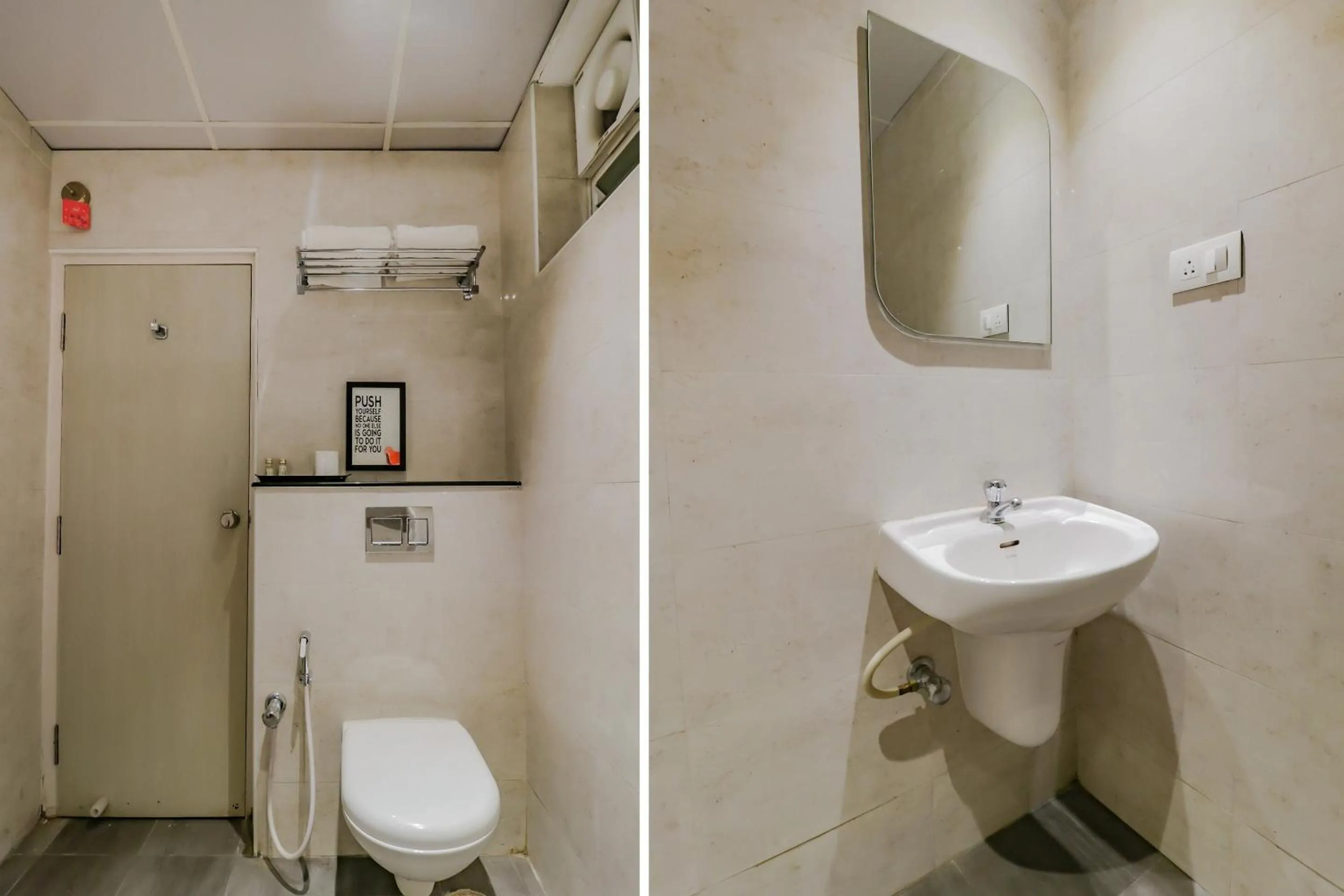 Bathroom in Capital O Royal Keys Near Brookfield Mall, AECS Layout