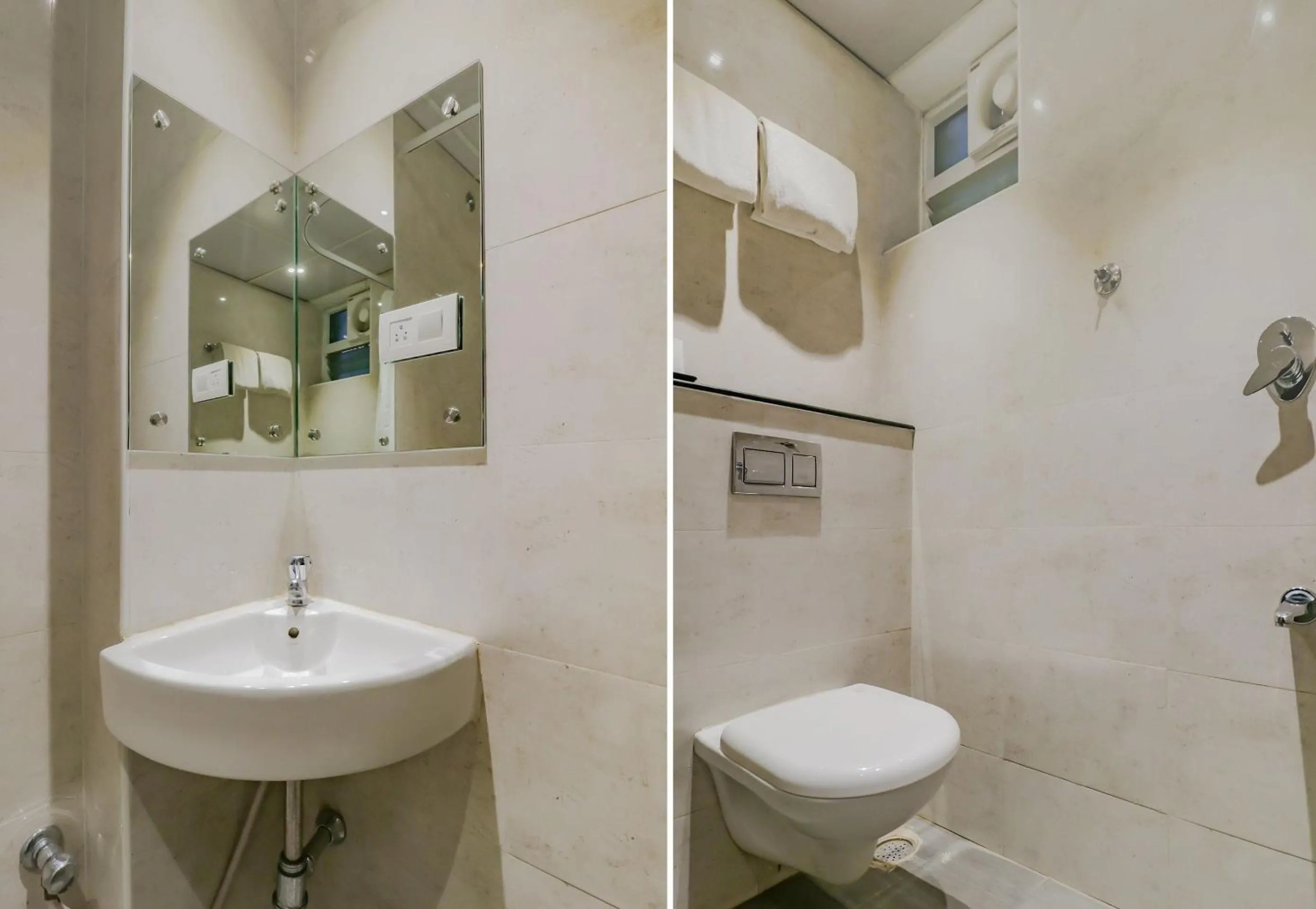 Bathroom in Capital O Royal Keys Near Brookfield Mall, AECS Layout