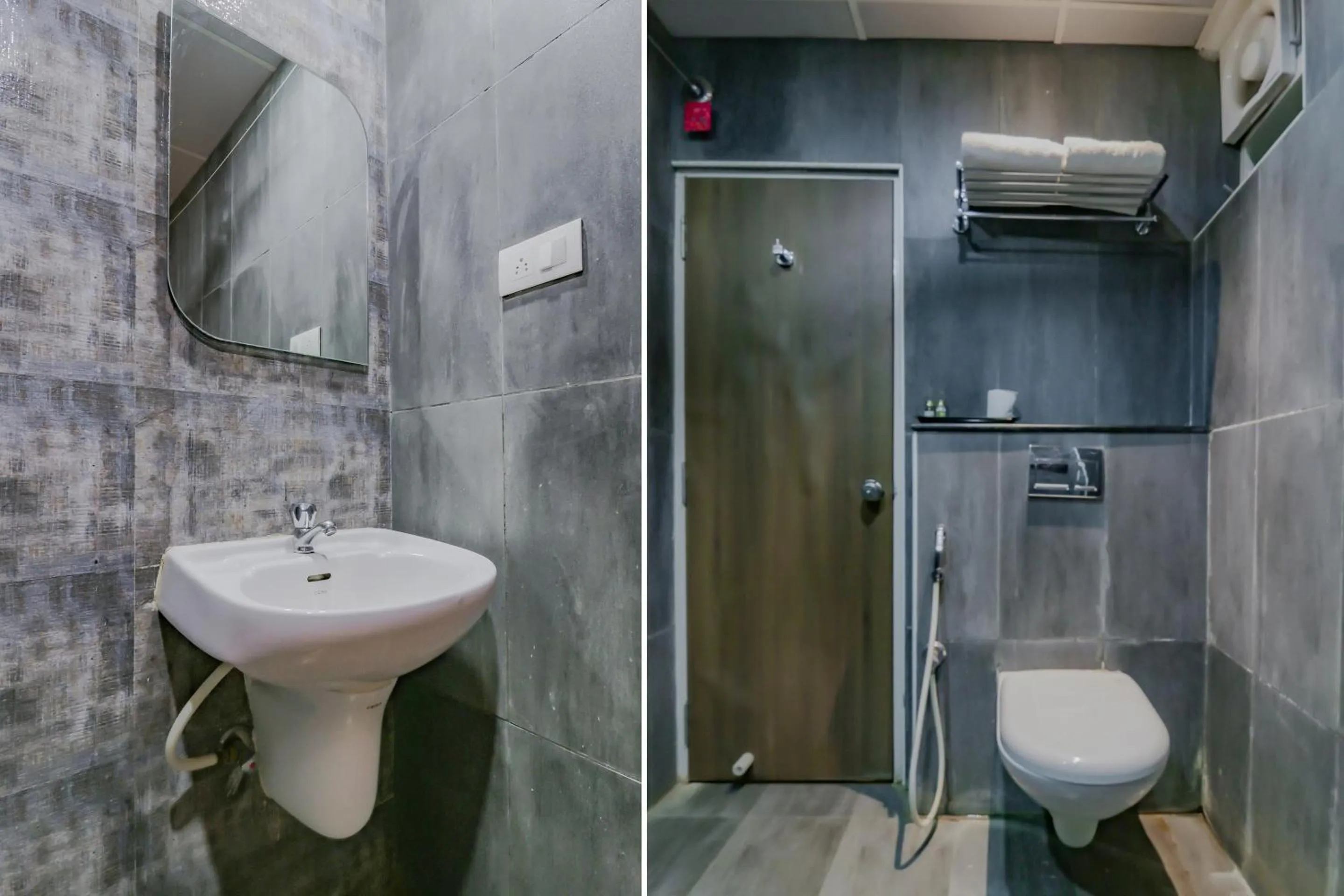 Bathroom in Capital O Royal Keys Near Brookfield Mall, AECS Layout