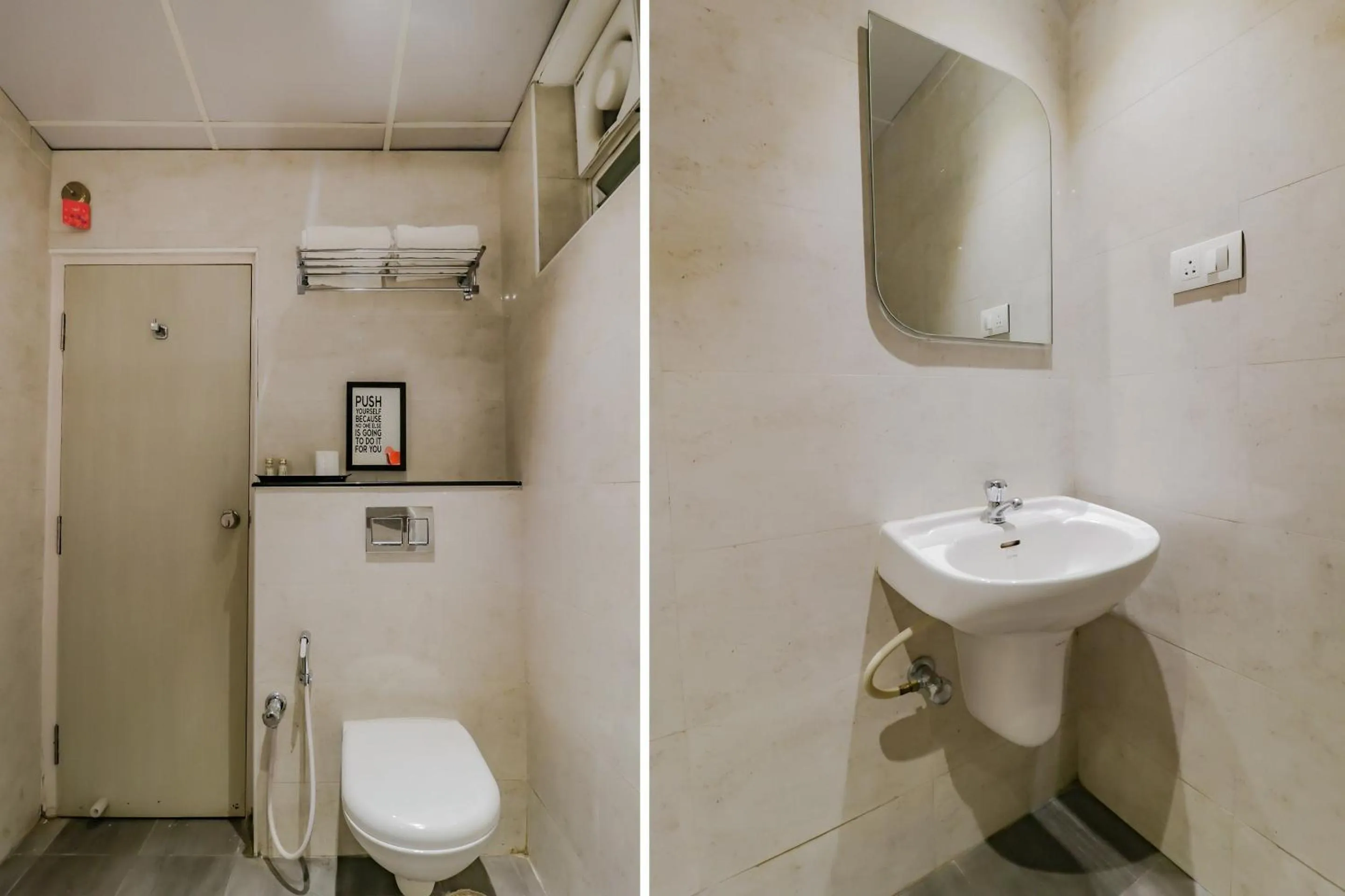 Bathroom in Capital O Royal Keys Near Brookfield Mall, AECS Layout