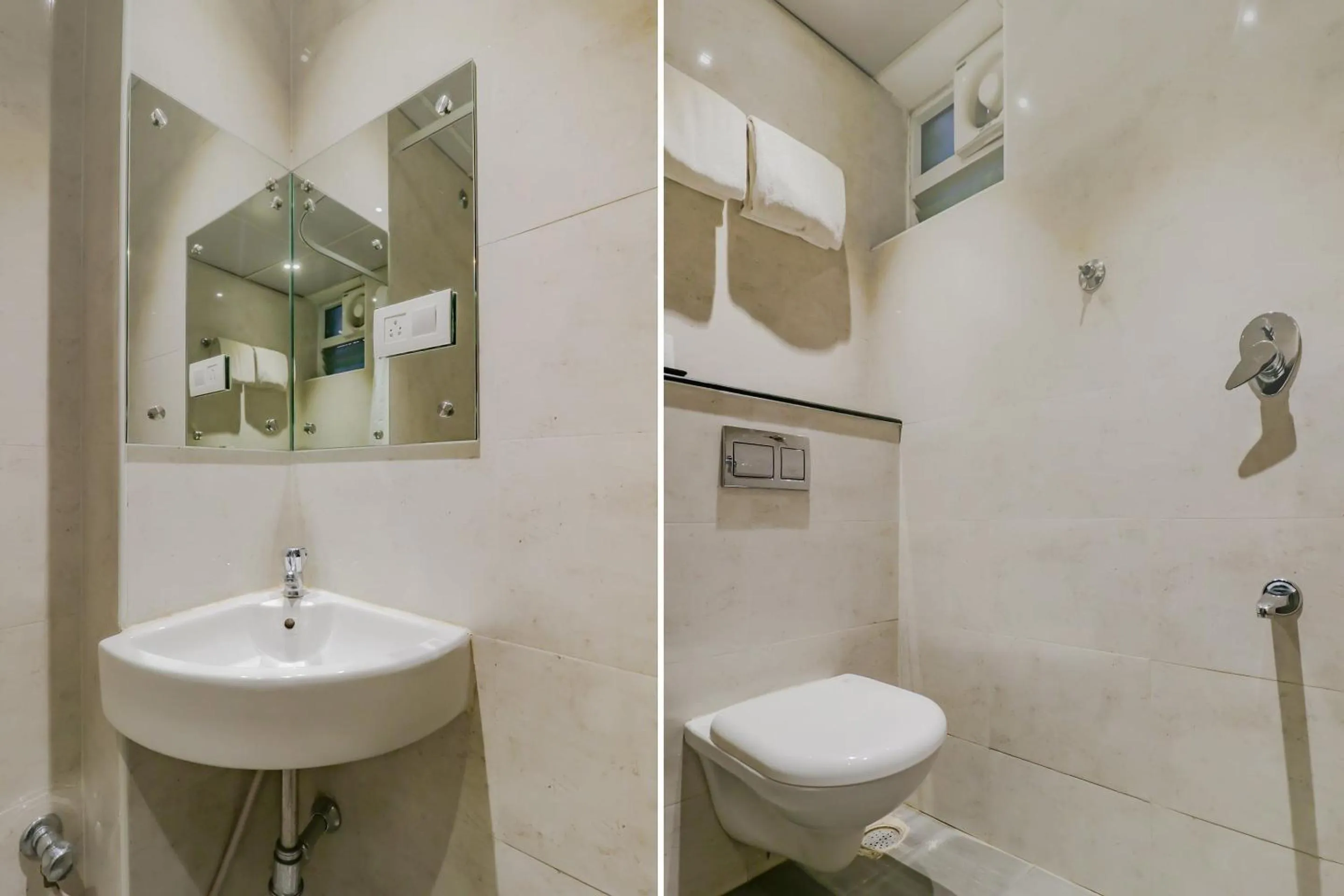 Bathroom in Capital O Royal Keys Near Brookfield Mall, AECS Layout