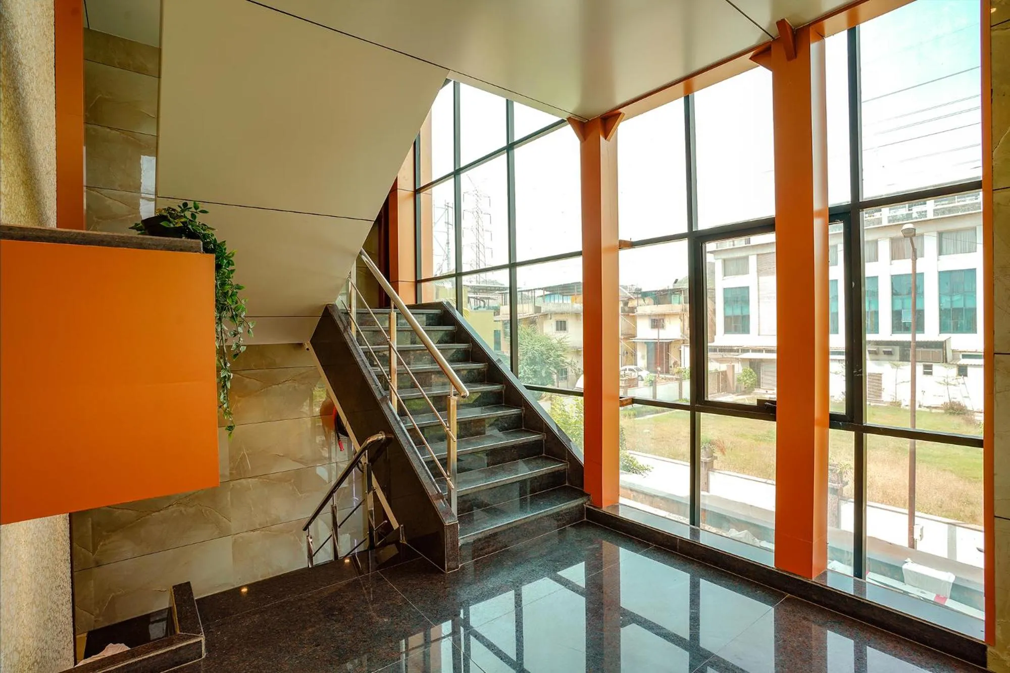 Lobby or reception in Via Super 7 Inn- Nr Rabale Station