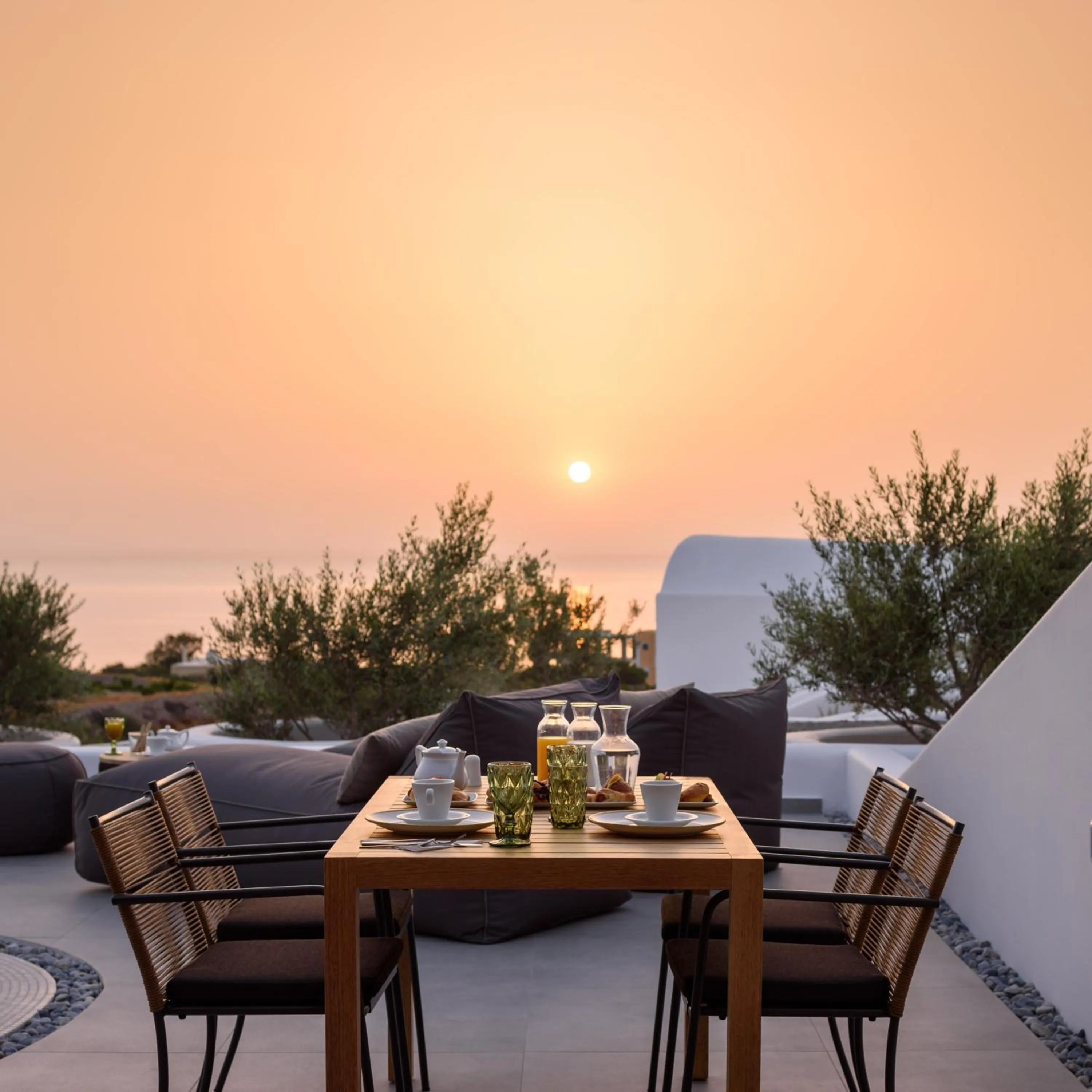 Patio in Este Luxury Suites