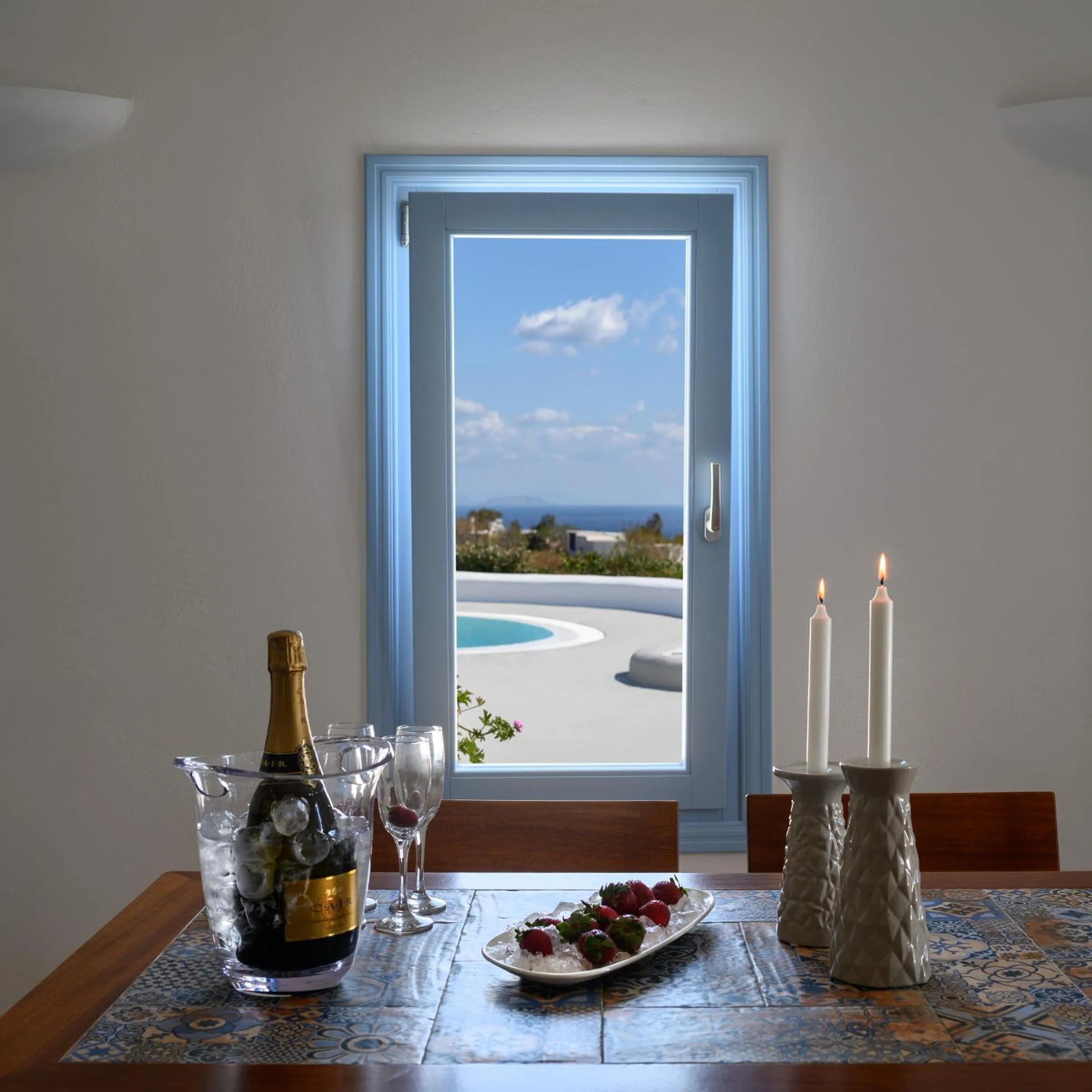 Natural landscape in Este Luxury Suites