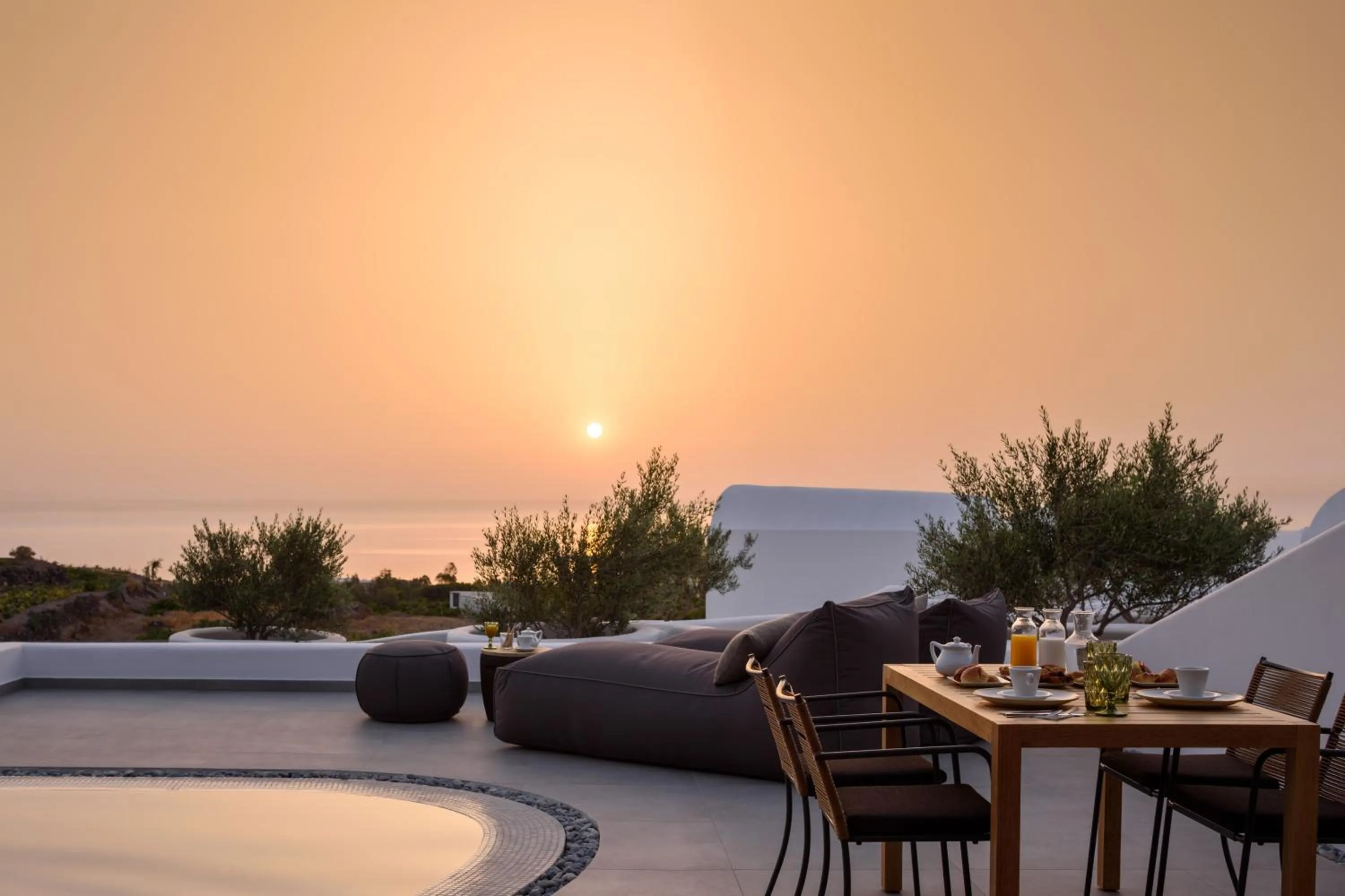 Patio in Este Luxury Suites